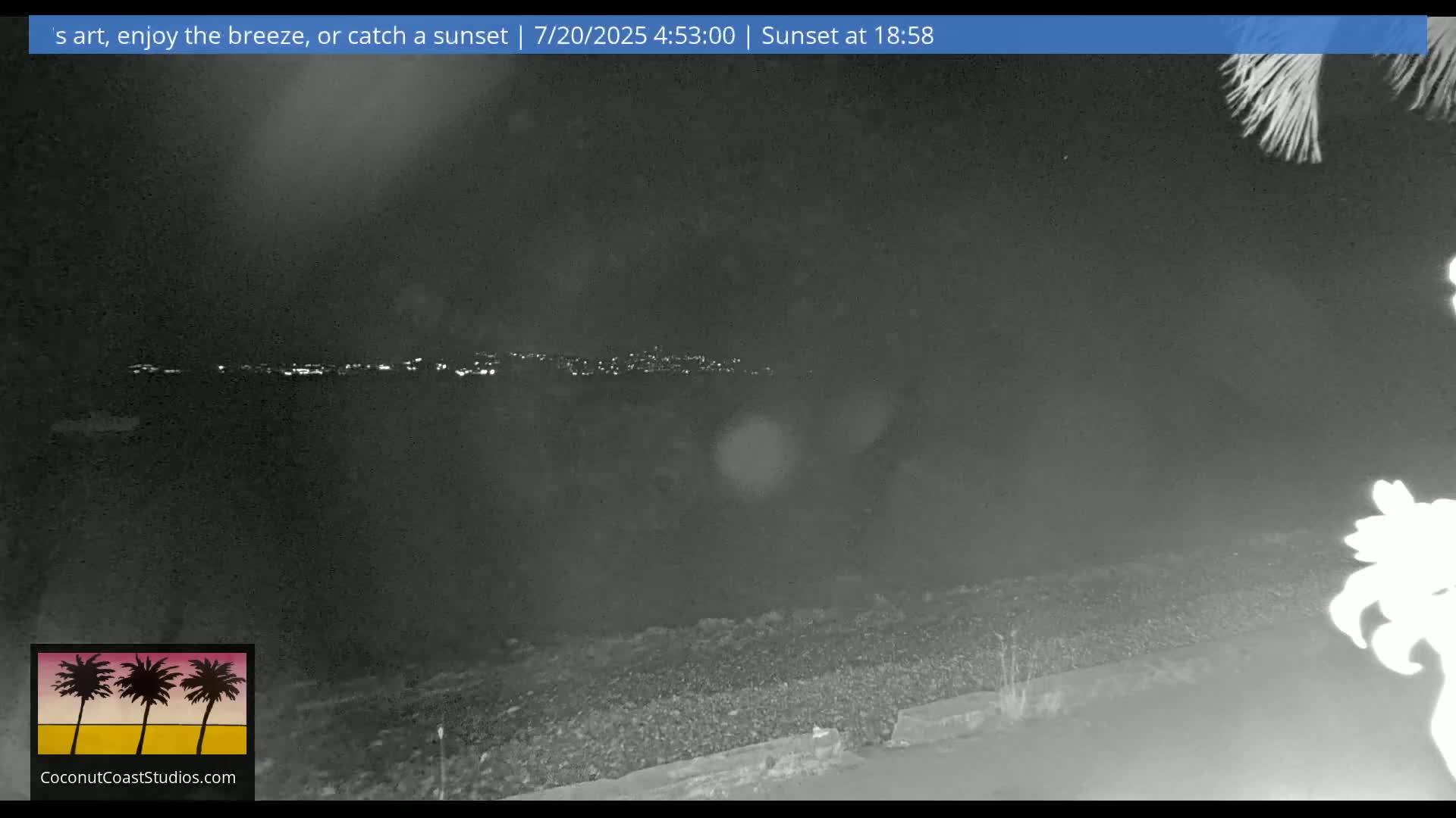 St. John, Frank Bay, Steven Cay & St. Thomas  View  Live Cam - Cruz Bay, St. John, United States Virgin Islands, USA