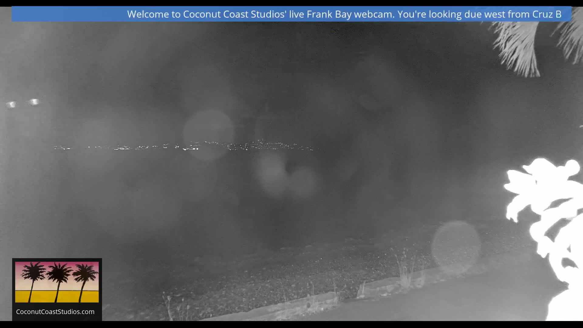 St. John, Frank Bay, Steven Cay & St. Thomas  View  Live Cam - Cruz Bay, St. John, United States Virgin Islands, USA