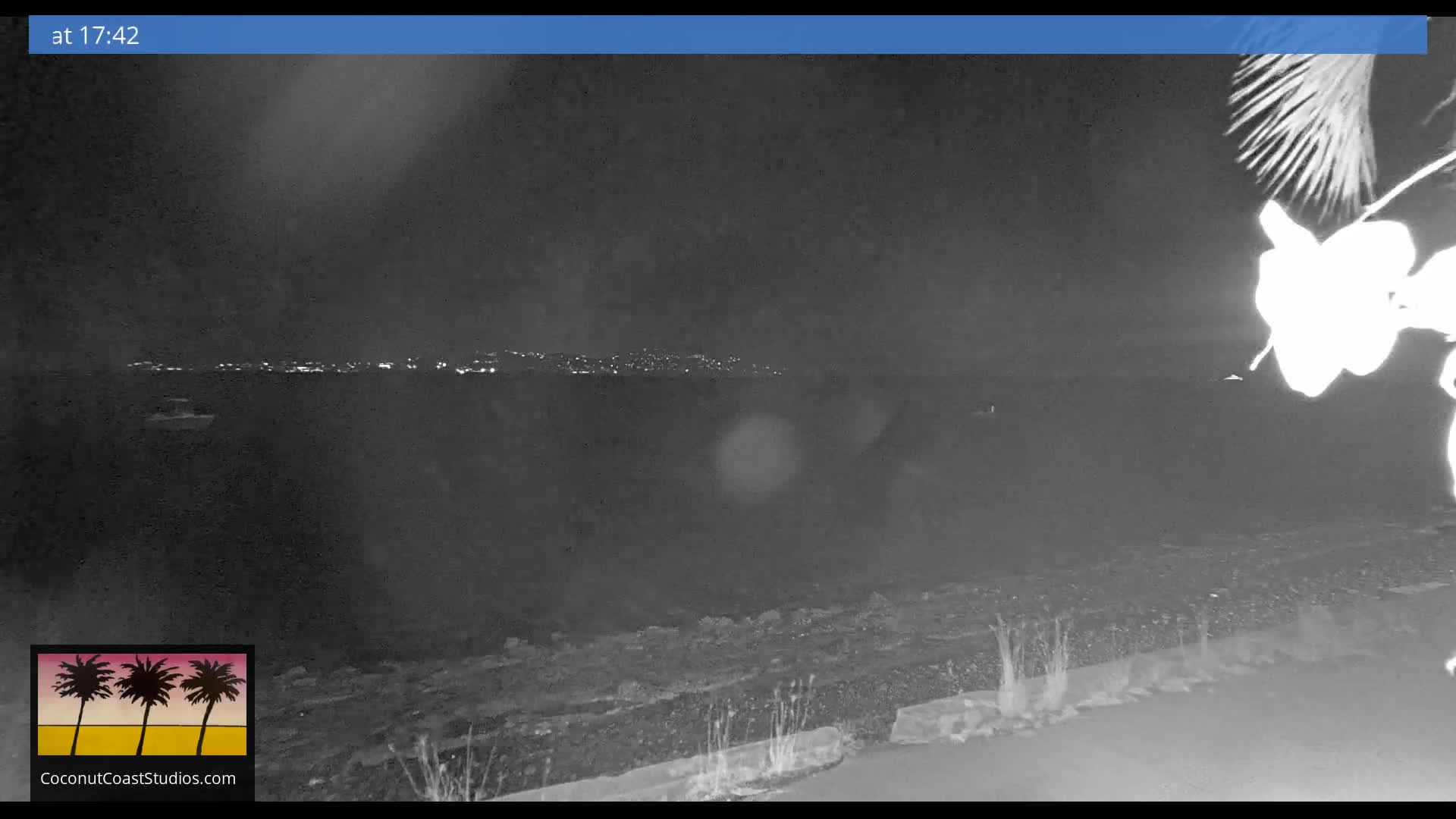 St. John, Frank Bay, Steven Cay & St. Thomas  View  Live Cam - Cruz Bay, St. John, United States Virgin Islands, USA