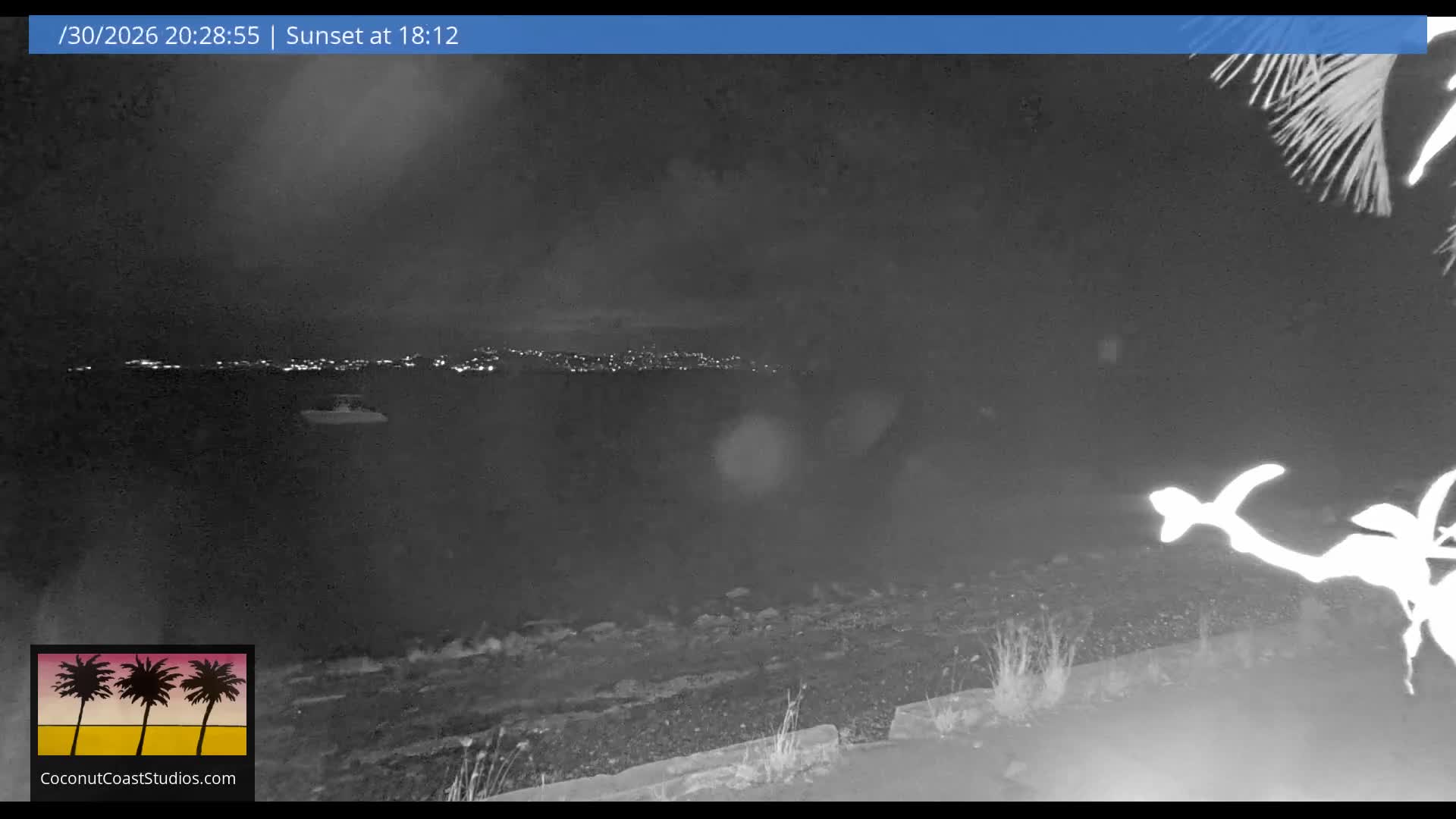 St. John, Frank Bay, Steven Cay & St. Thomas  View  Live Cam - Cruz Bay, St. John, United States Virgin Islands, USA