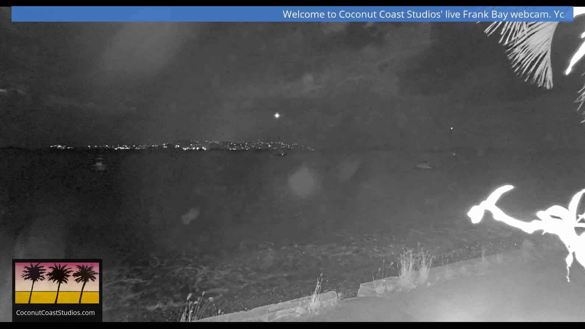 St. John, Frank Bay, Steven Cay & St. Thomas  View  Live Cam - Cruz Bay, St. John, United States Virgin Islands, USA