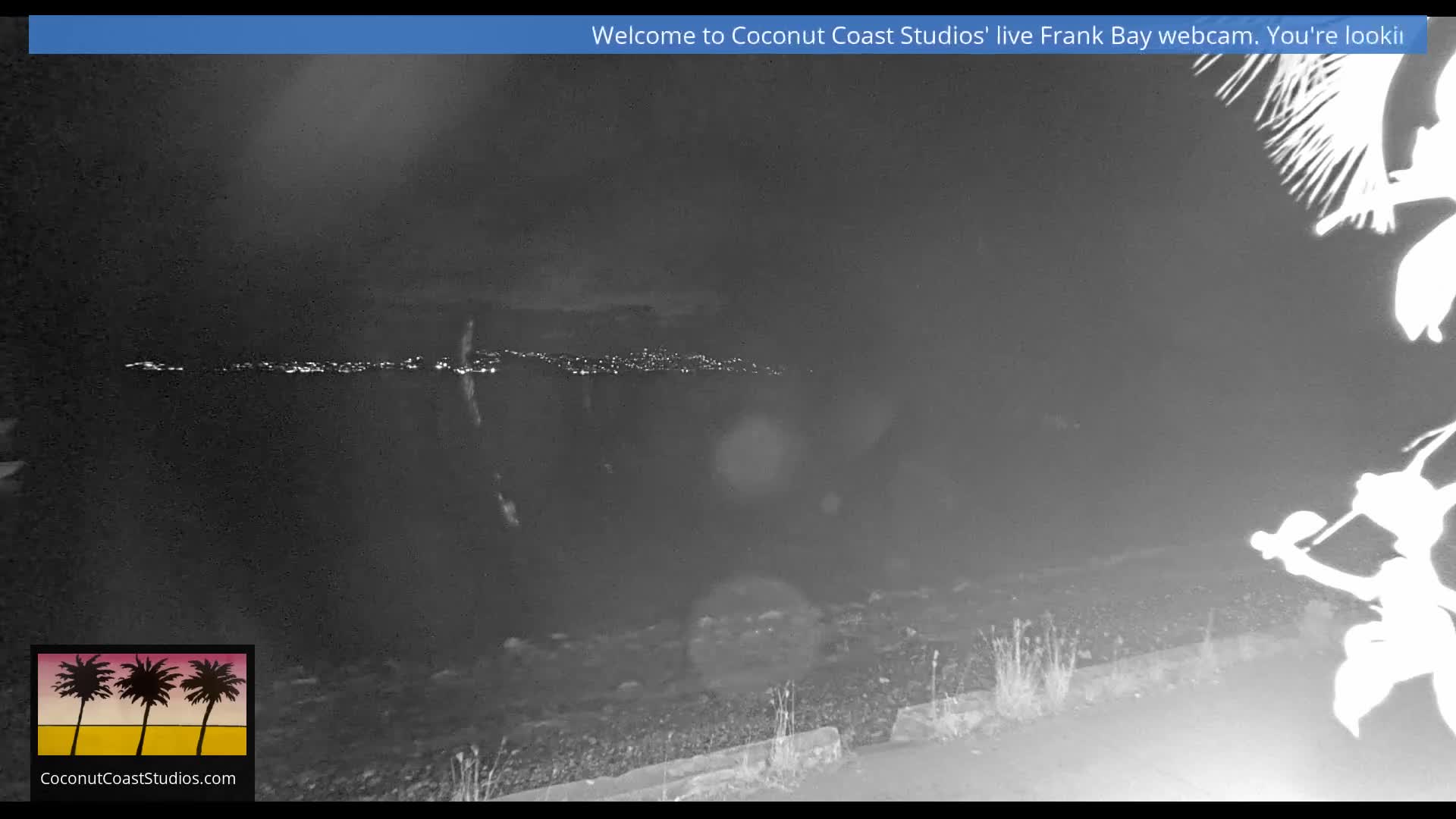 St. John, Frank Bay, Steven Cay & St. Thomas  View  Live Cam - Cruz Bay, St. John, United States Virgin Islands, USA