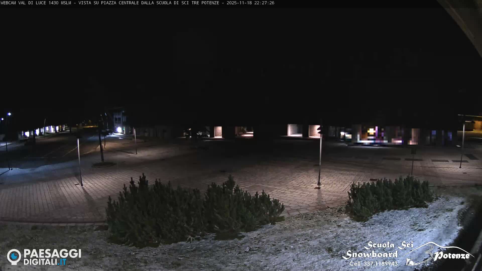 Abetone Val di Luce  Main Square Live Cam - Pistoia, Tuscany, Italy