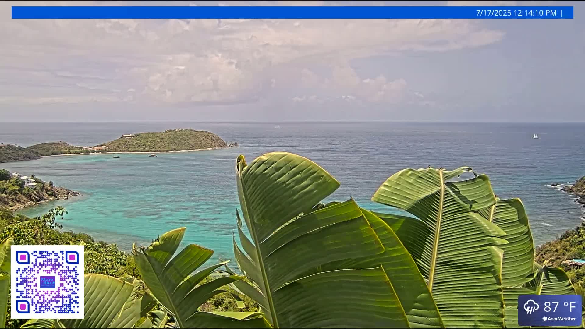 St. John, Rendezvous Bay Live Cam - Cruz Bay, St. John, United States Virgin Islands, USA