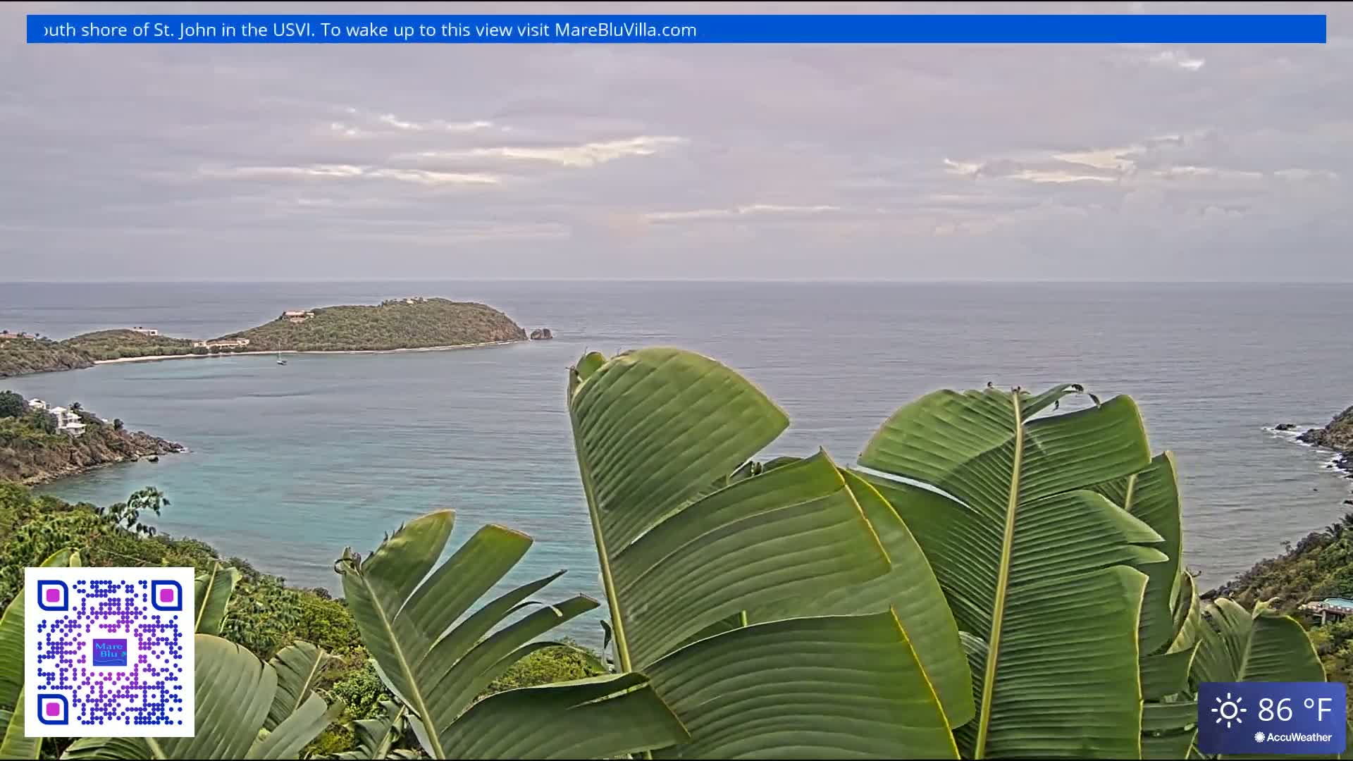 St. John, Rendezvous Bay Live Cam - Cruz Bay, St. John, United States Virgin Islands, USA