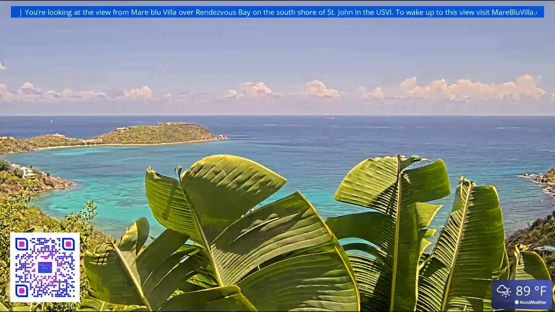 St. John, Rendezvous Bay Live Cam - Cruz Bay, St. John, United States Virgin Islands, USA