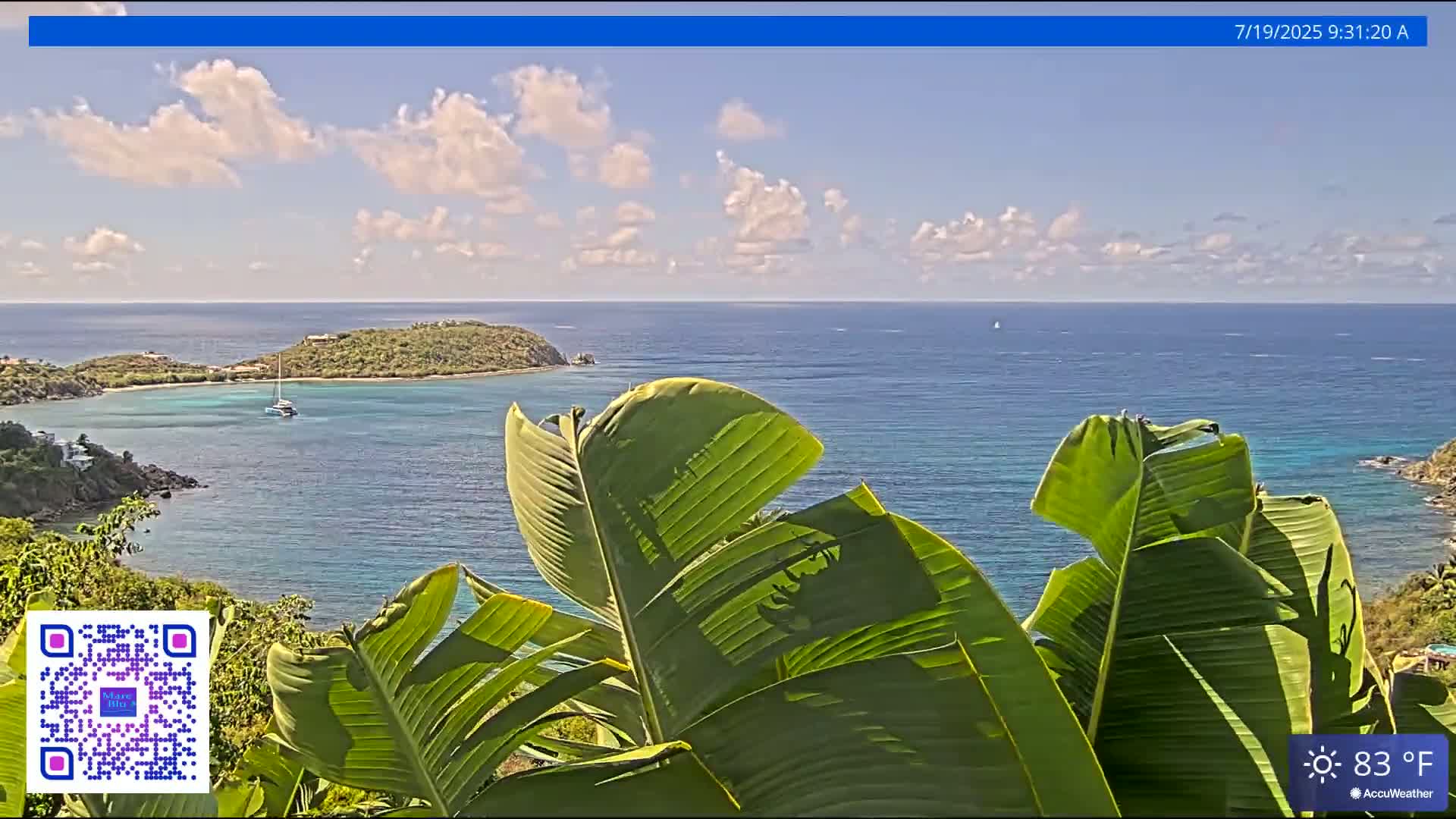 St. John, Rendezvous Bay Live Cam - Cruz Bay, St. John, United States Virgin Islands, USA