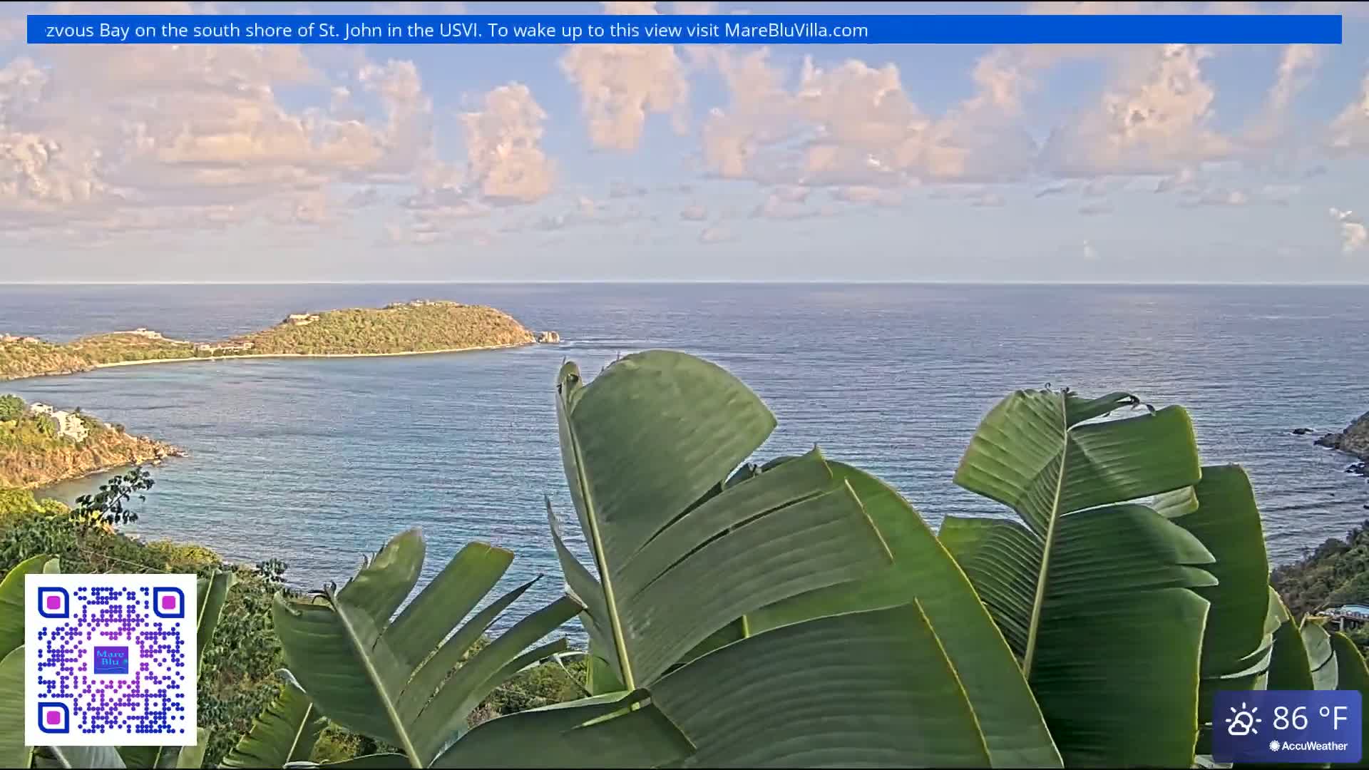St. John, Rendezvous Bay Live Cam - Cruz Bay, St. John, United States Virgin Islands, USA