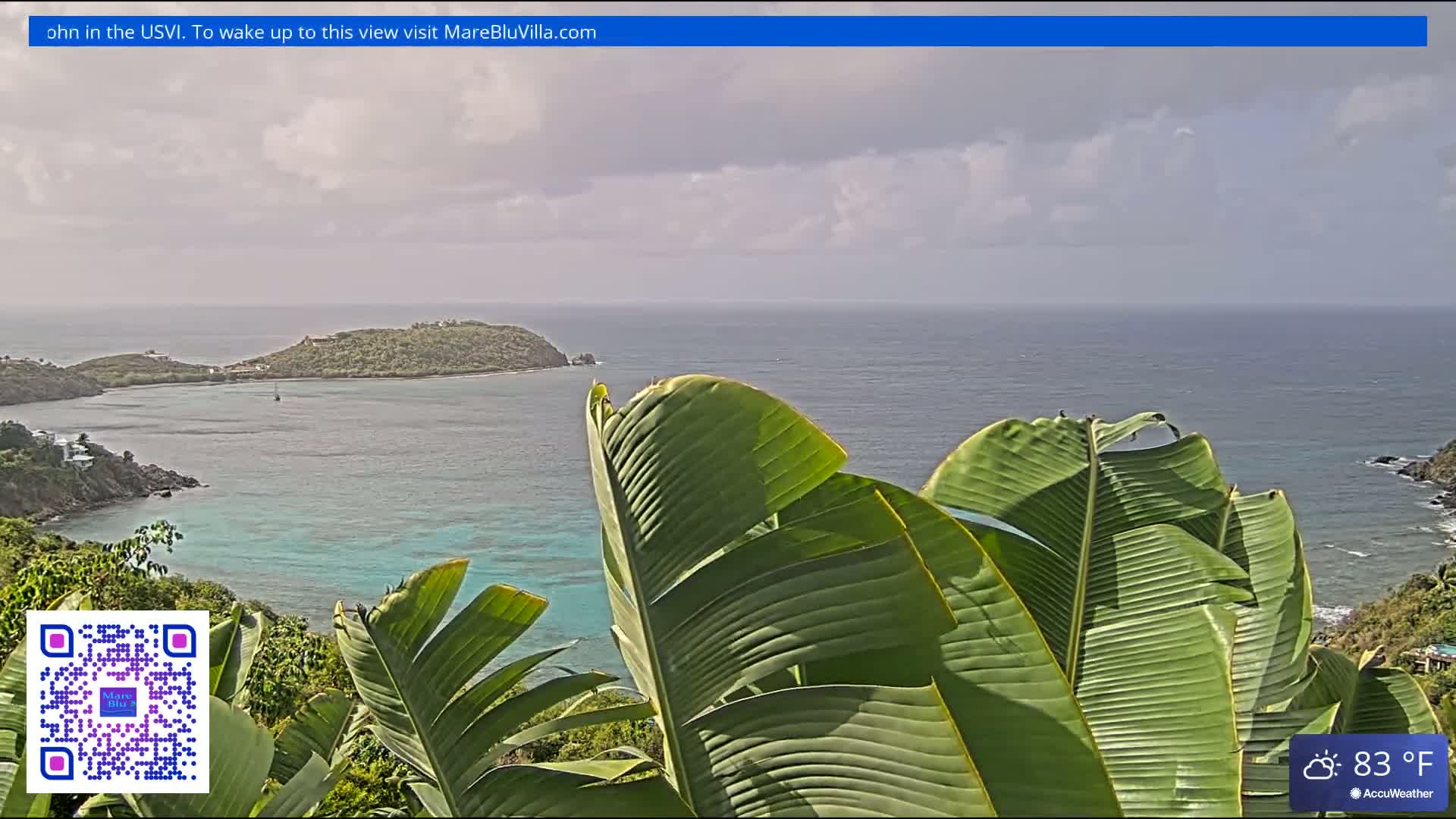 St. John, Rendezvous Bay Live Cam - Cruz Bay, St. John, United States Virgin Islands, USA