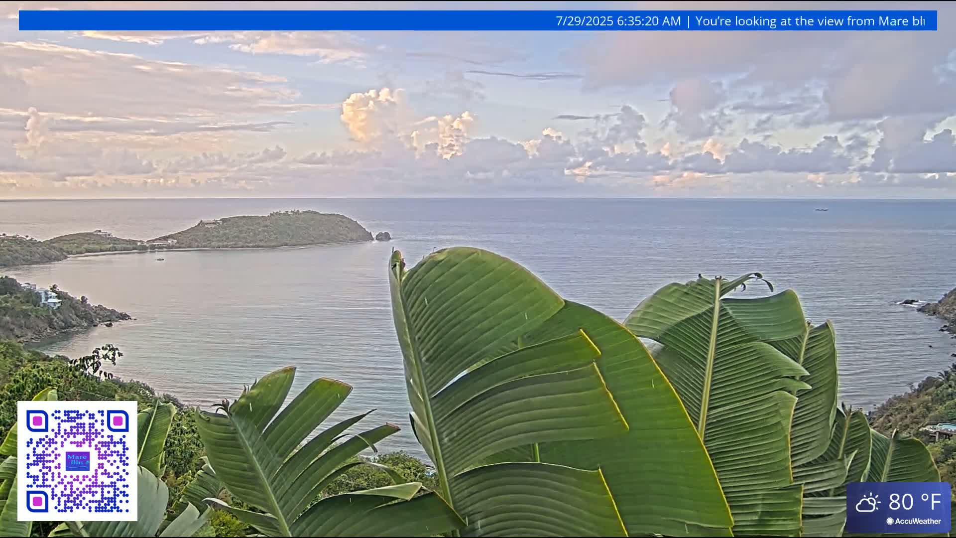 St. John, Rendezvous Bay Live Cam - Cruz Bay, St. John, United States Virgin Islands, USA