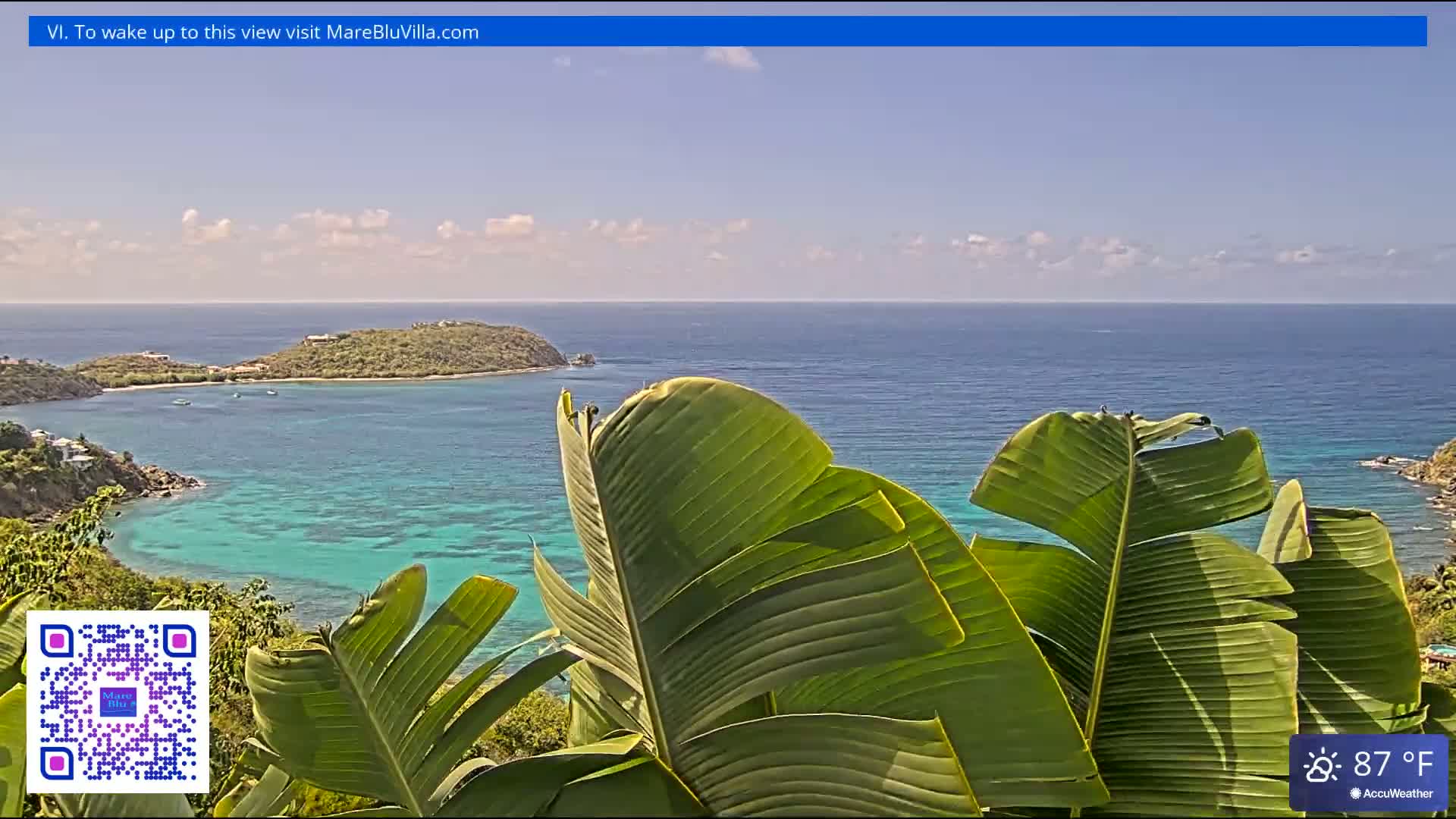 St. John, Rendezvous Bay Live Cam - Cruz Bay, St. John, United States Virgin Islands, USA