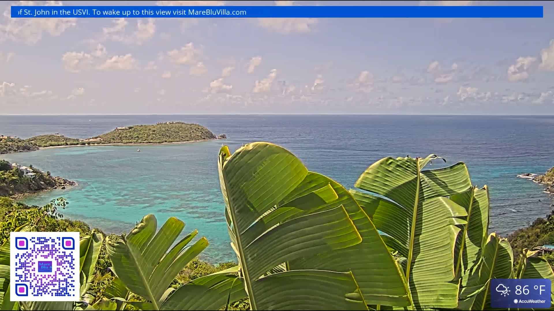 St. John, Rendezvous Bay Live Cam - Cruz Bay, St. John, United States Virgin Islands, USA