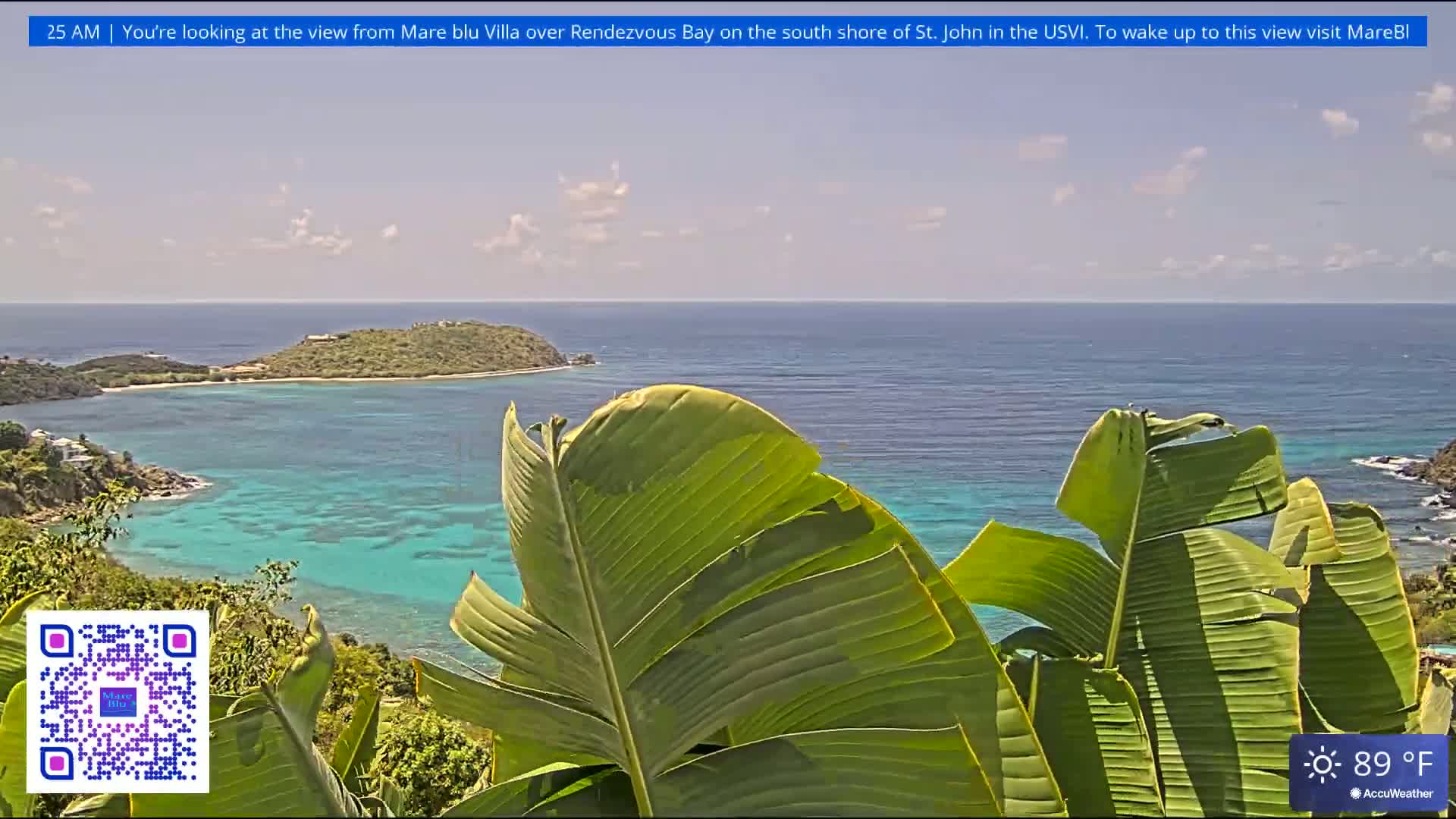 St. John, Rendezvous Bay Live Cam - Cruz Bay, St. John, United States Virgin Islands, USA