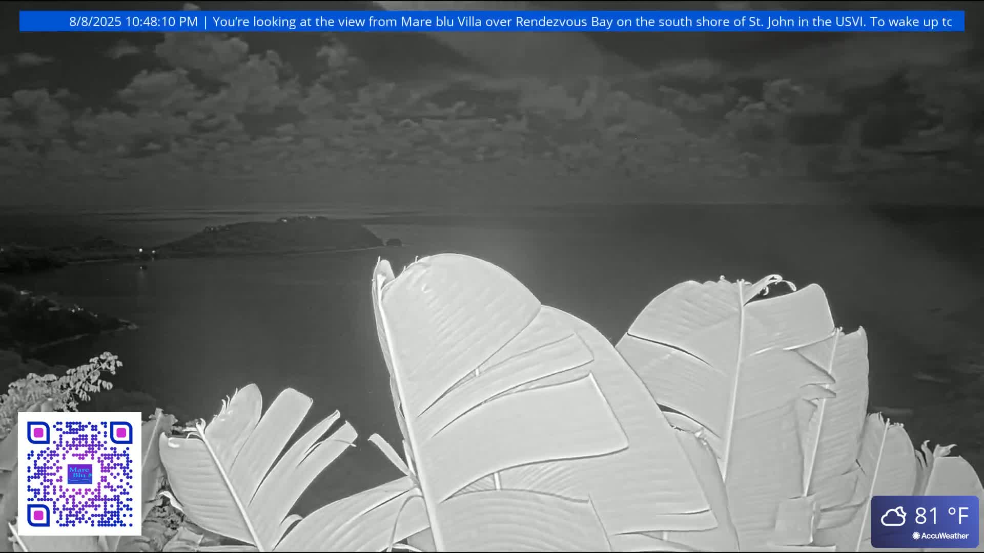 St. John, Rendezvous Bay Live Cam - Cruz Bay, St. John, United States Virgin Islands, USA