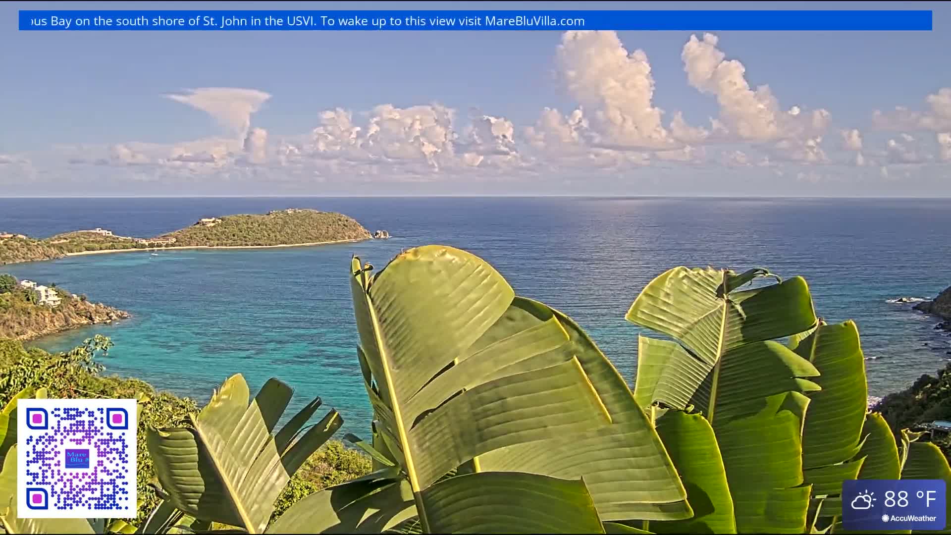 St. John, Rendezvous Bay Live Cam - Cruz Bay, St. John, United States Virgin Islands, USA