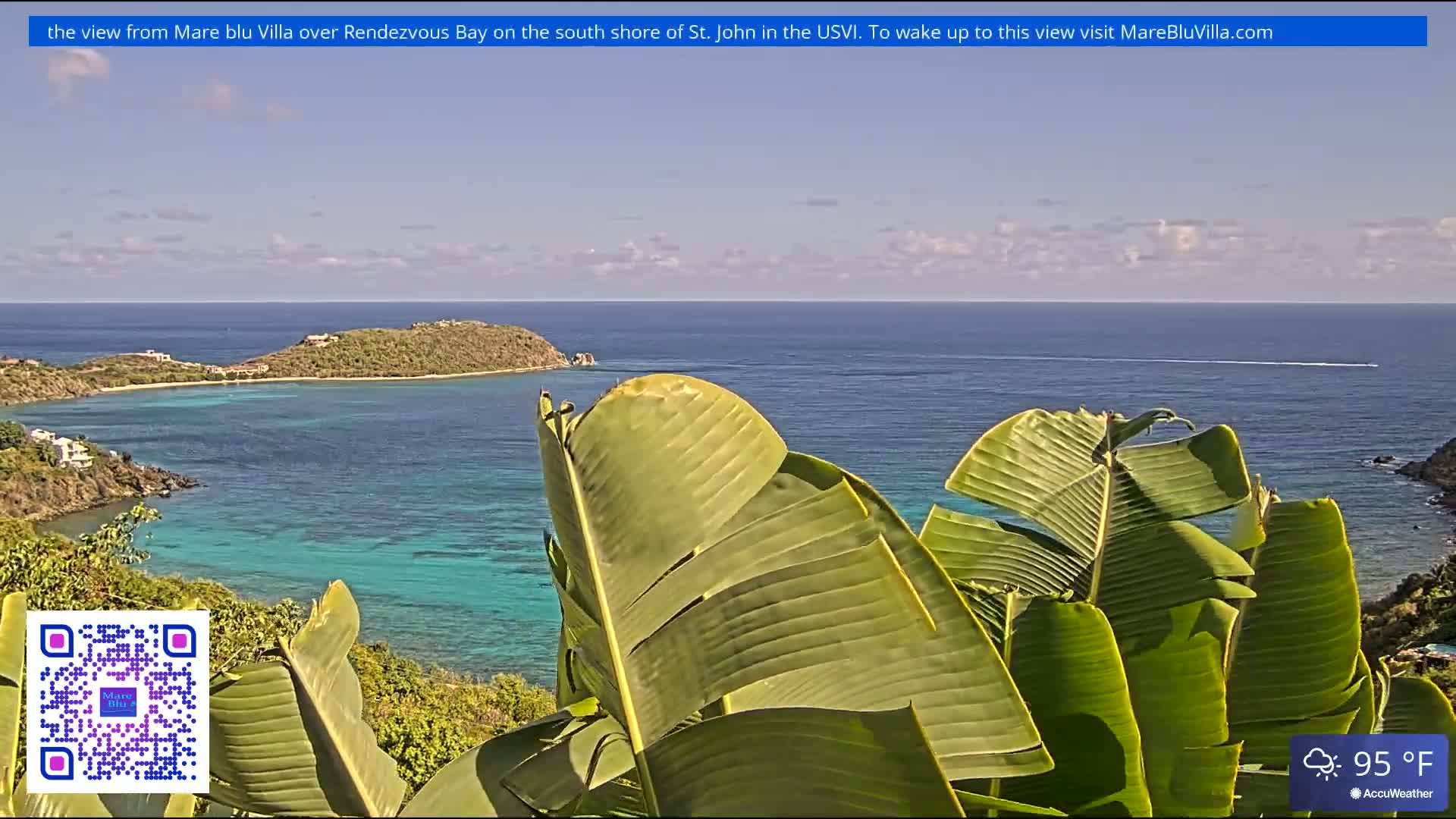 St. John, Rendezvous Bay Live Cam - Cruz Bay, St. John, United States Virgin Islands, USA
