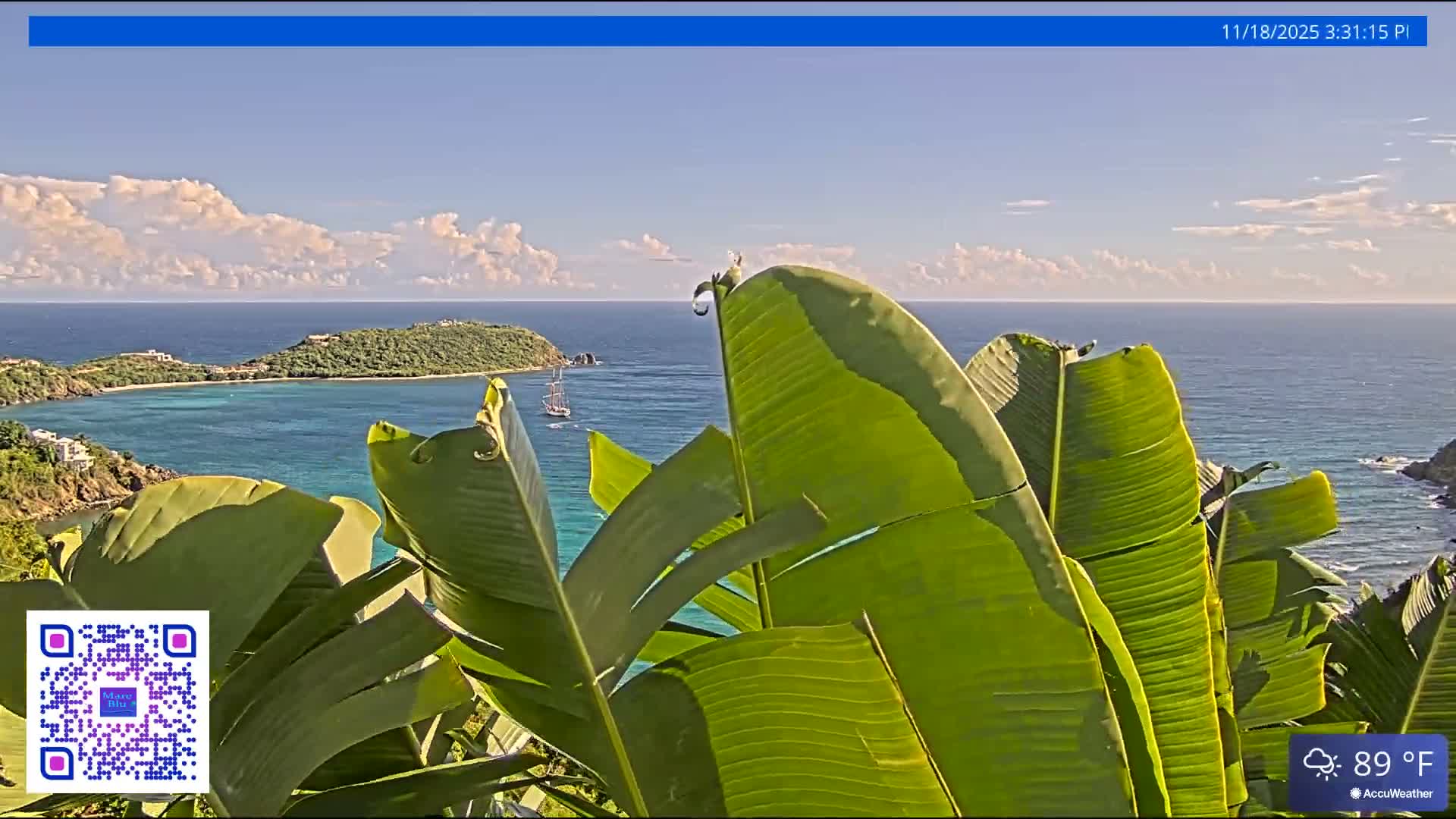 St. John, Rendezvous Bay Live Cam - Cruz Bay, St. John, United States Virgin Islands, USA