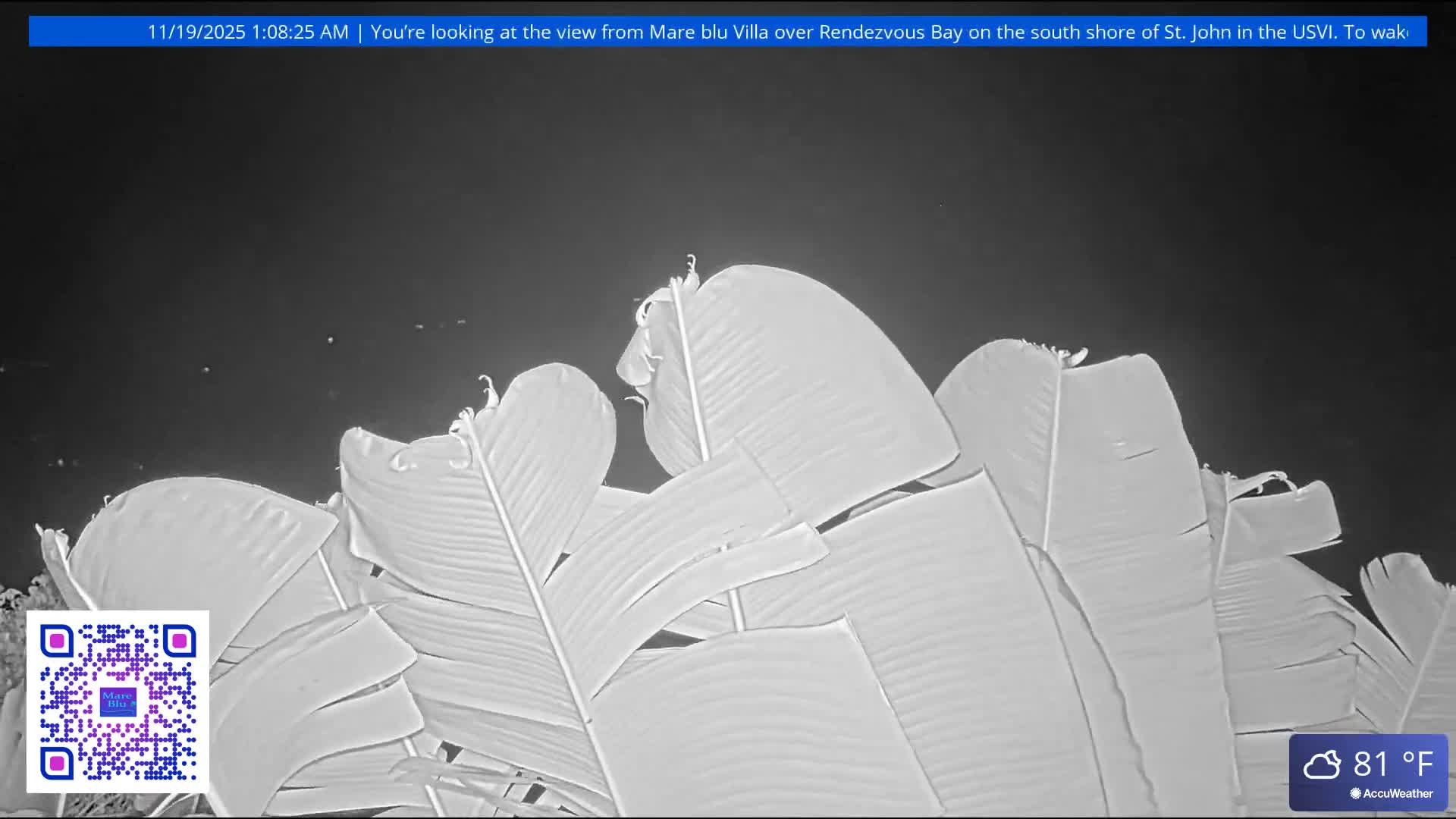 St. John, Rendezvous Bay Live Cam - Cruz Bay, St. John, United States Virgin Islands, USA