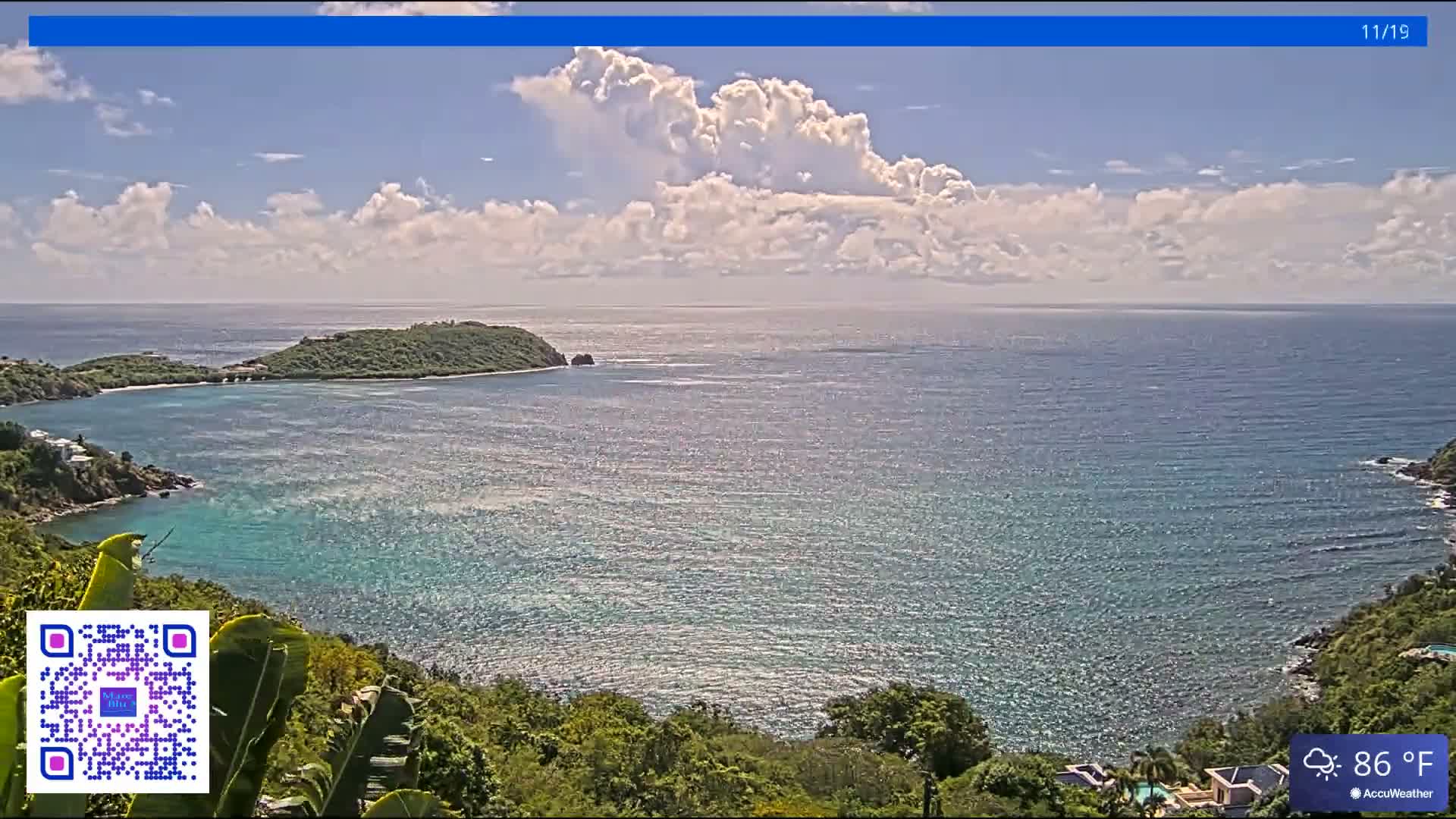 St. John, Rendezvous Bay Live Cam - Cruz Bay, St. John, United States Virgin Islands, USA
