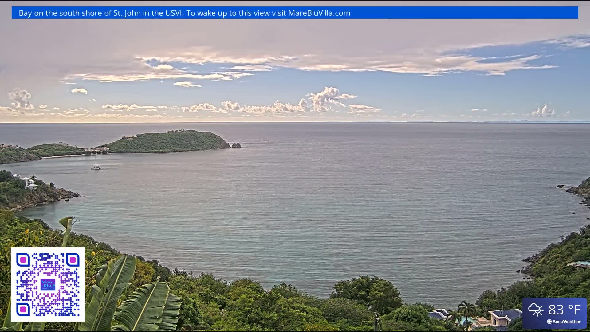 St. John, Rendezvous Bay Live Cam - Cruz Bay, St. John, United States Virgin Islands, USA