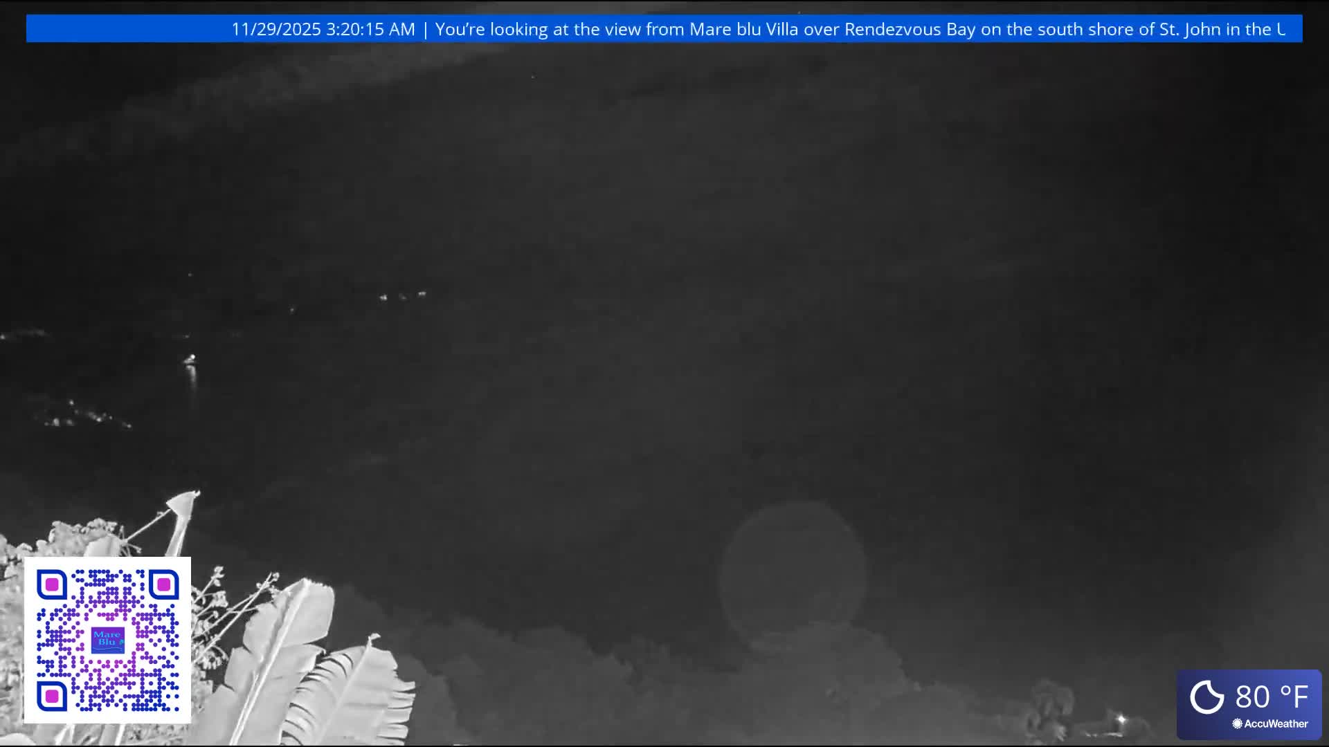 St. John, Rendezvous Bay Live Cam - Cruz Bay, St. John, United States Virgin Islands, USA