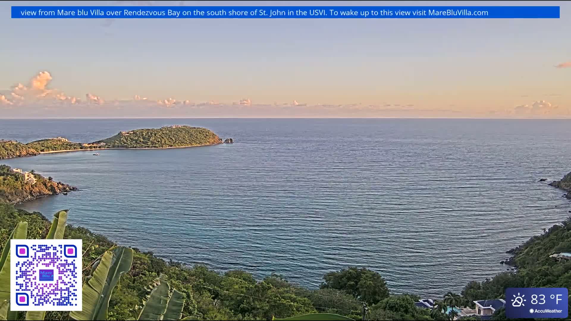 St. John, Rendezvous Bay Live Cam - Cruz Bay, St. John, United States Virgin Islands, USA