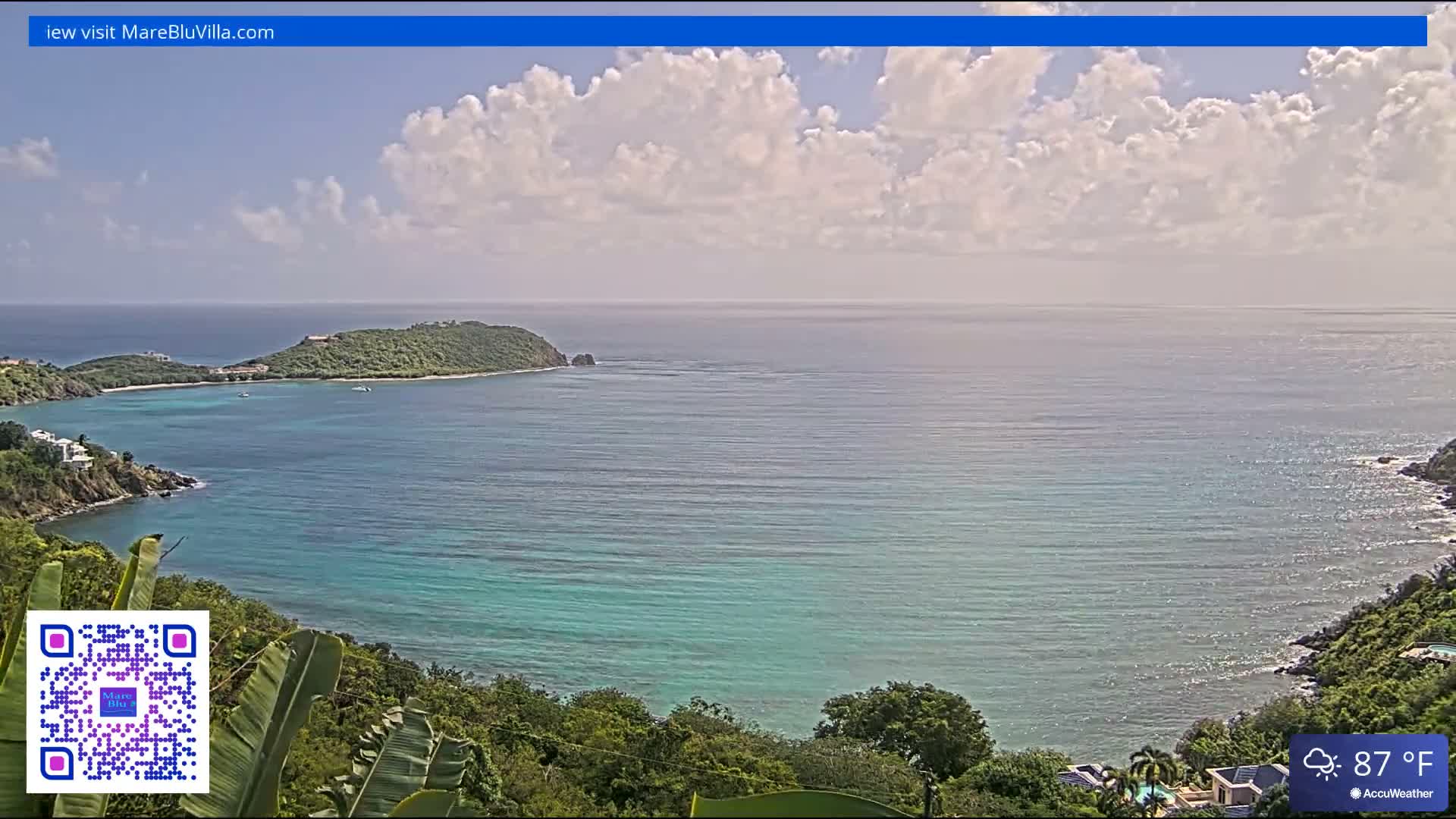 St. John, Rendezvous Bay Live Cam - Cruz Bay, St. John, United States Virgin Islands, USA