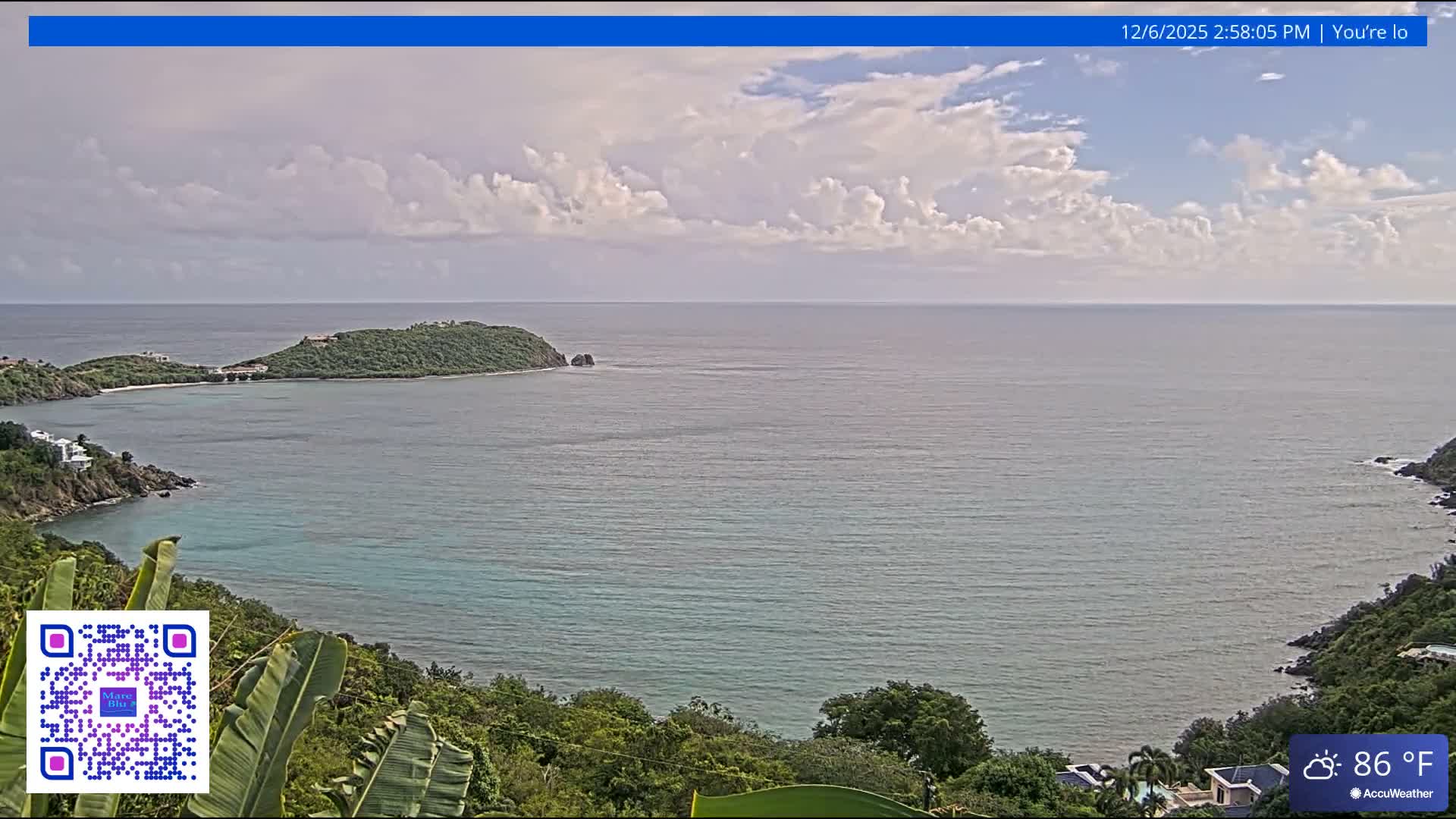 St. John, Rendezvous Bay Live Cam - Cruz Bay, St. John, United States Virgin Islands, USA