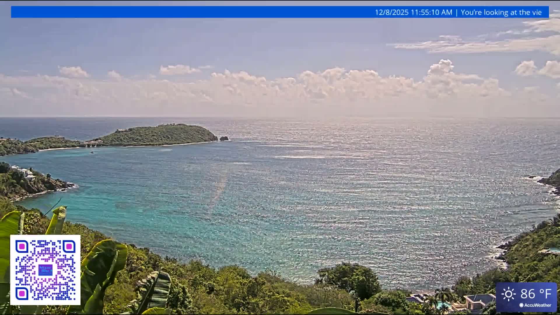 St. John, Rendezvous Bay Live Cam - Cruz Bay, St. John, United States Virgin Islands, USA