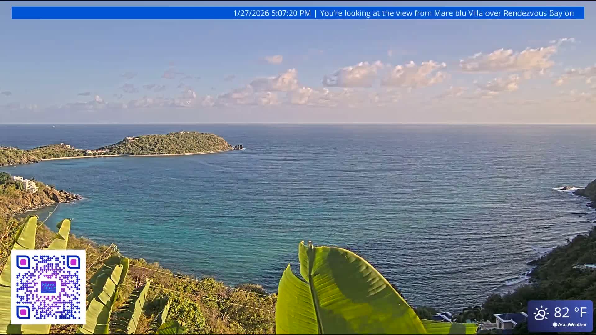 St. John, Rendezvous Bay Live Cam - Cruz Bay, St. John, United States Virgin Islands, USA