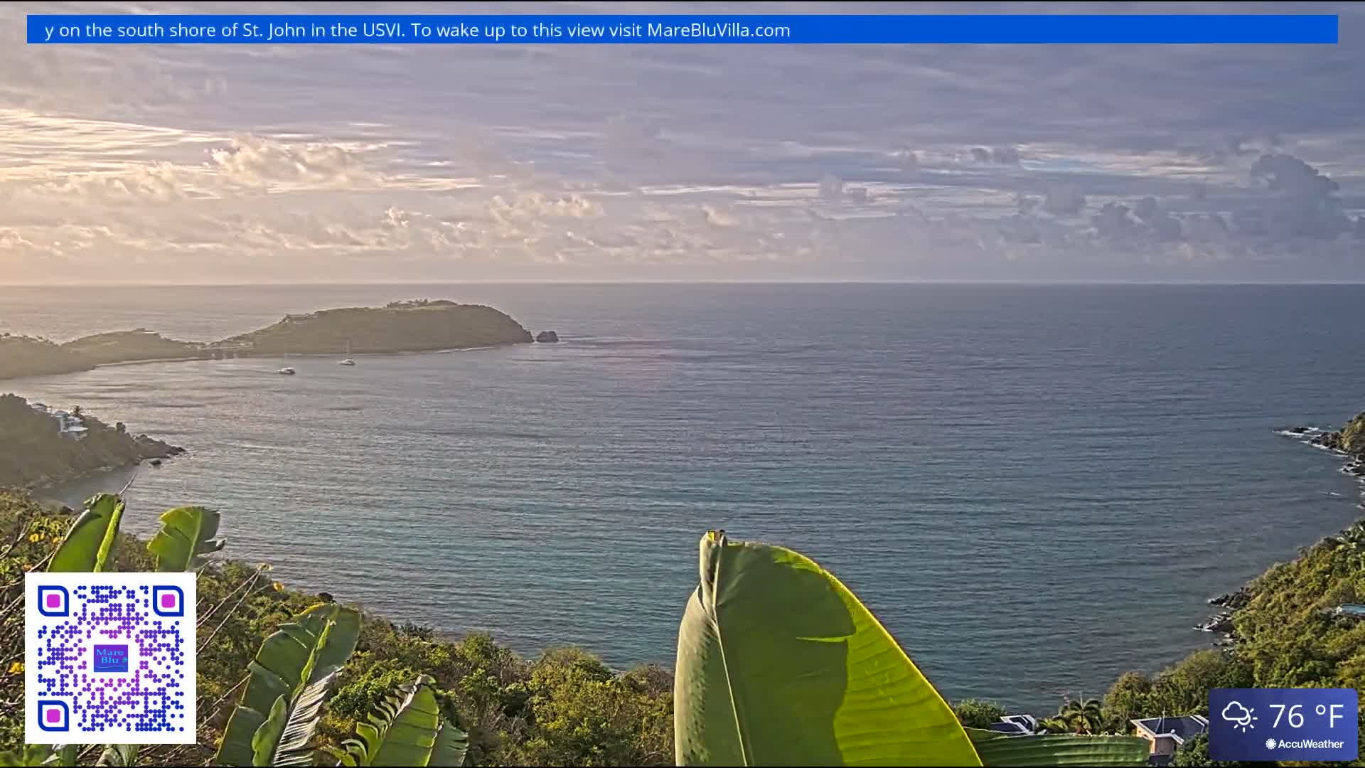 St. John, Rendezvous Bay Live Cam - Cruz Bay, St. John, United States Virgin Islands, USA