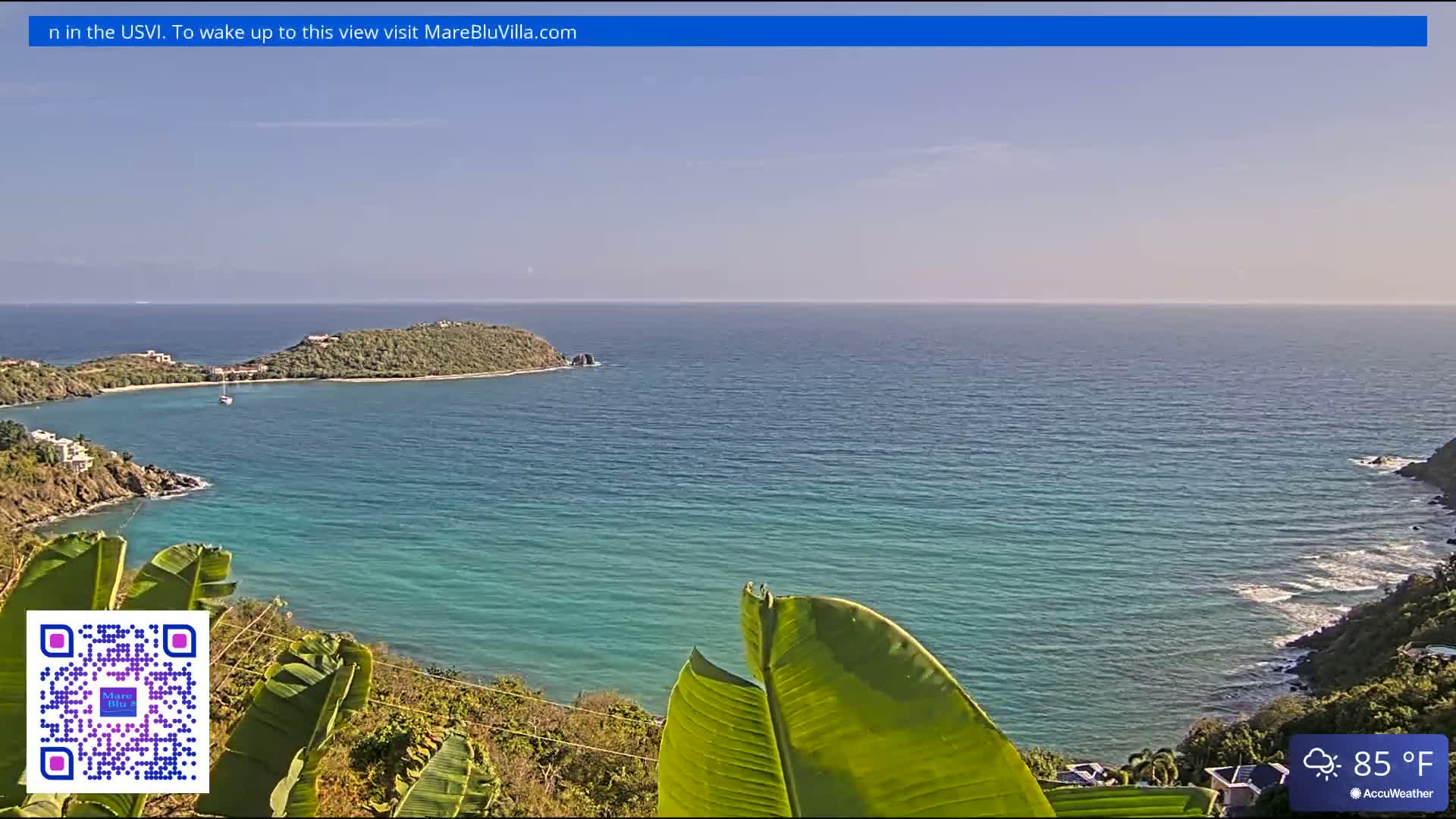 St. John, Rendezvous Bay Live Cam - Cruz Bay, St. John, United States Virgin Islands, USA