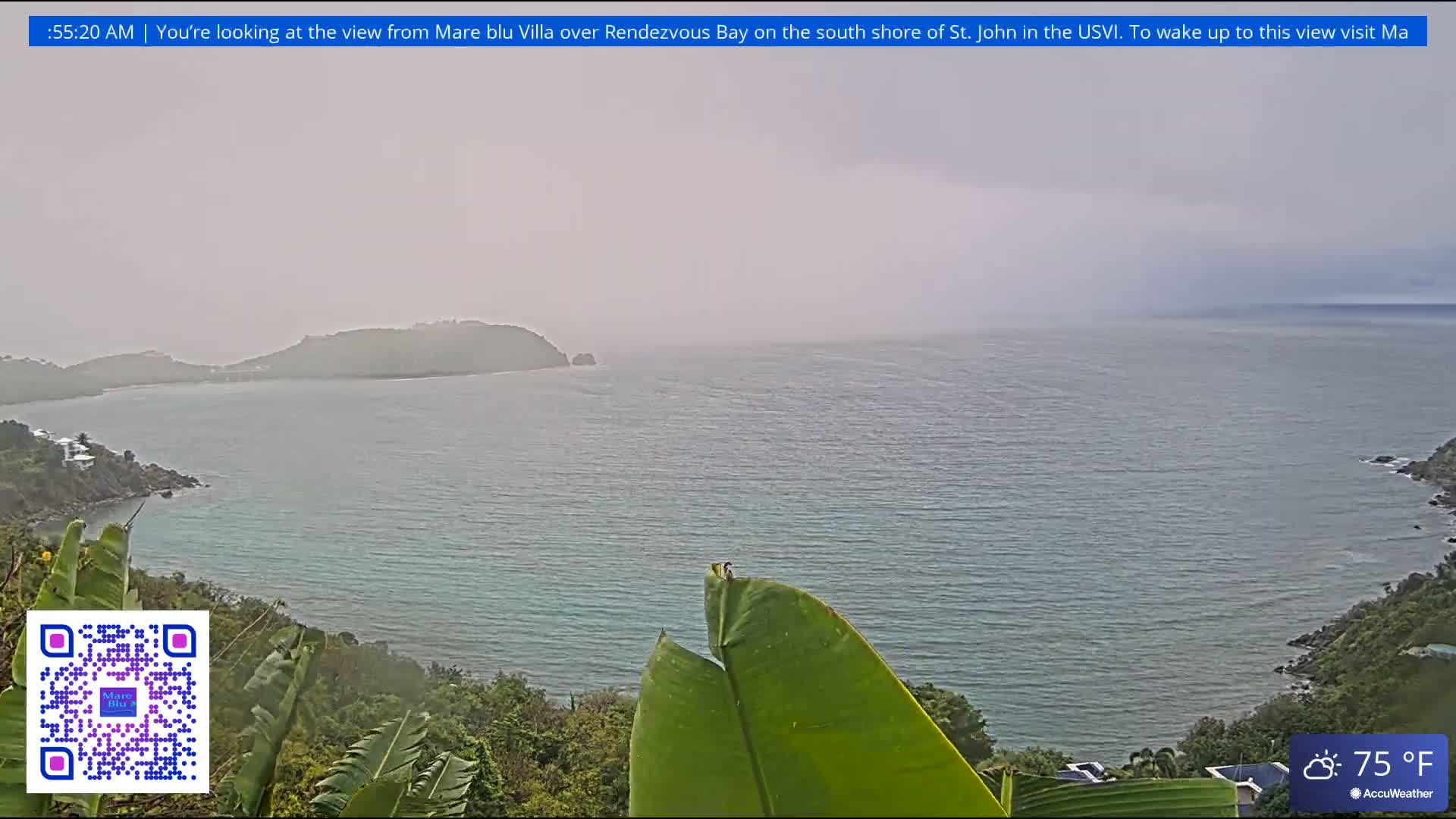 St. John, Rendezvous Bay Live Cam - Cruz Bay, St. John, United States Virgin Islands, USA