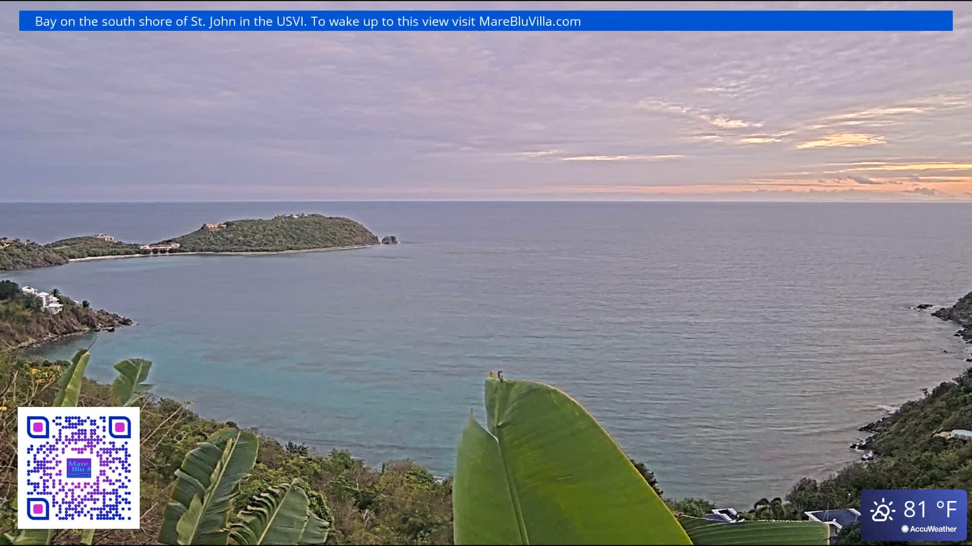 St. John, Rendezvous Bay Live Cam - Cruz Bay, St. John, United States Virgin Islands, USA