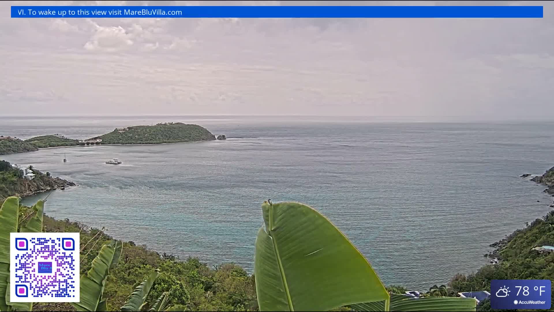 St. John, Rendezvous Bay Live Cam - Cruz Bay, St. John, United States Virgin Islands, USA