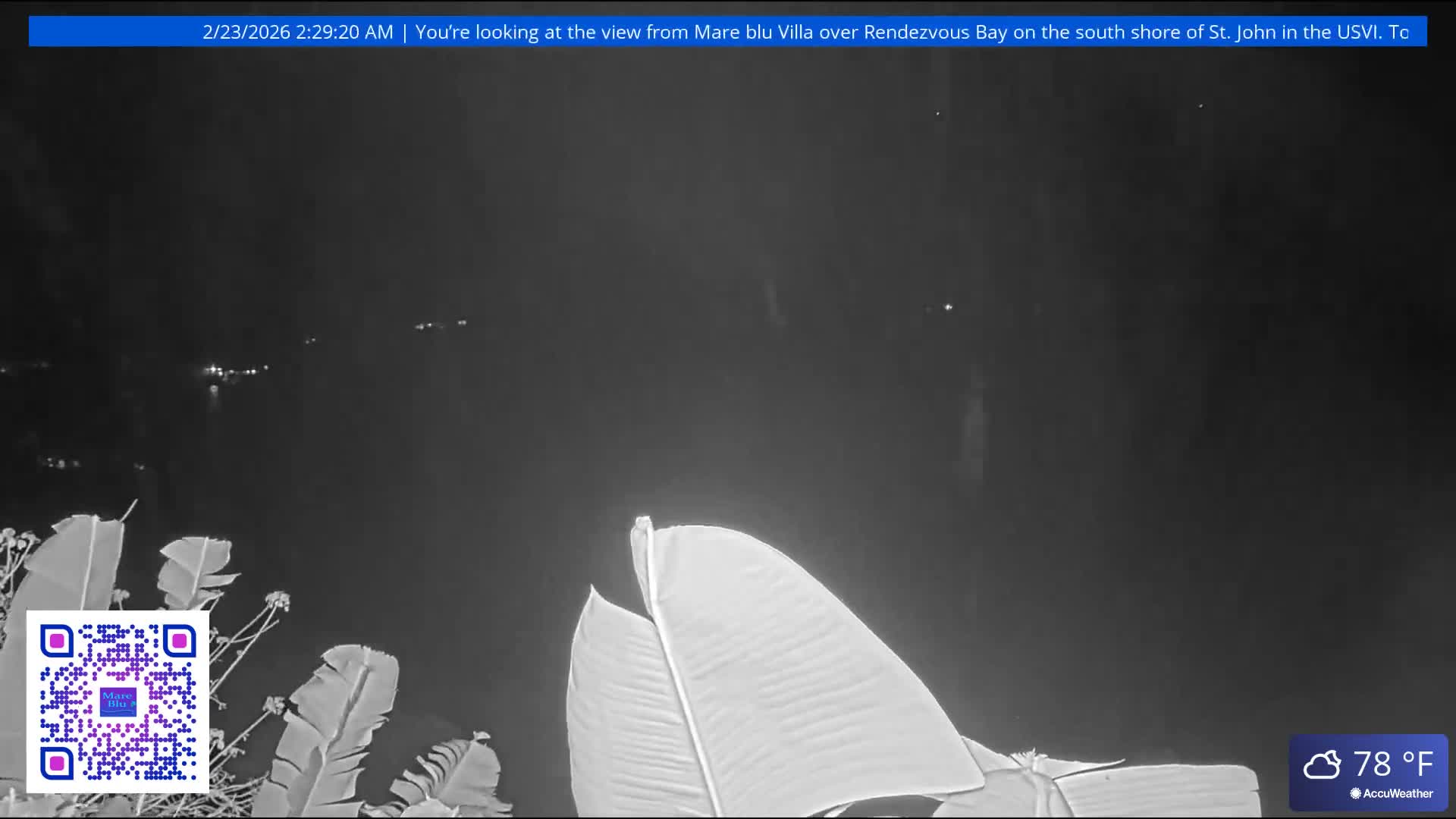 St. John, Rendezvous Bay Live Cam - Cruz Bay, St. John, United States Virgin Islands, USA