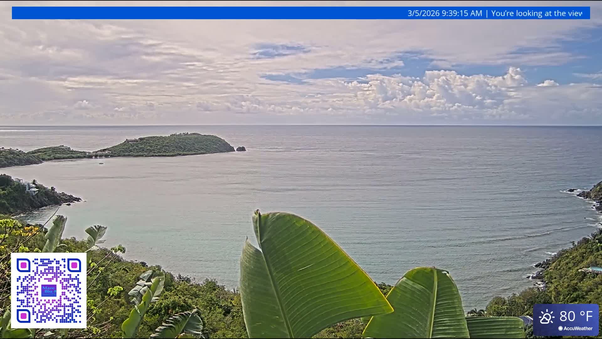 St. John, Rendezvous Bay Live Cam - Cruz Bay, St. John, United States Virgin Islands, USA