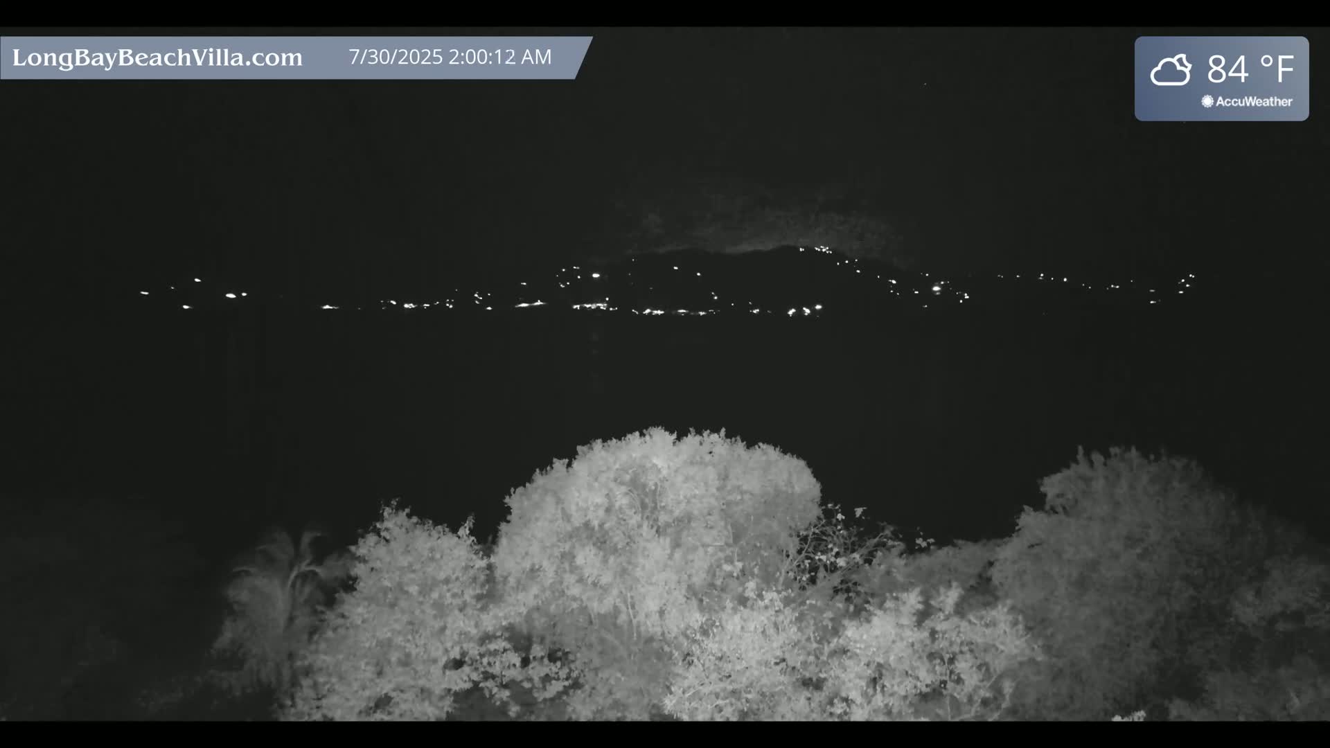 St. John, Long Bay Beach & Coral Bay Live Cam - East End , St. John, United States Virgin Islands, USA