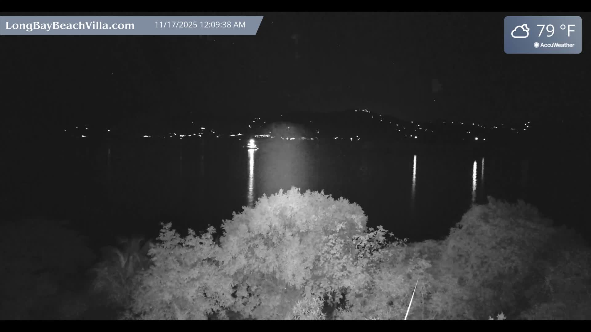 St. John, Long Bay Beach & Coral Bay Live Cam - East End , St. John, United States Virgin Islands, USA