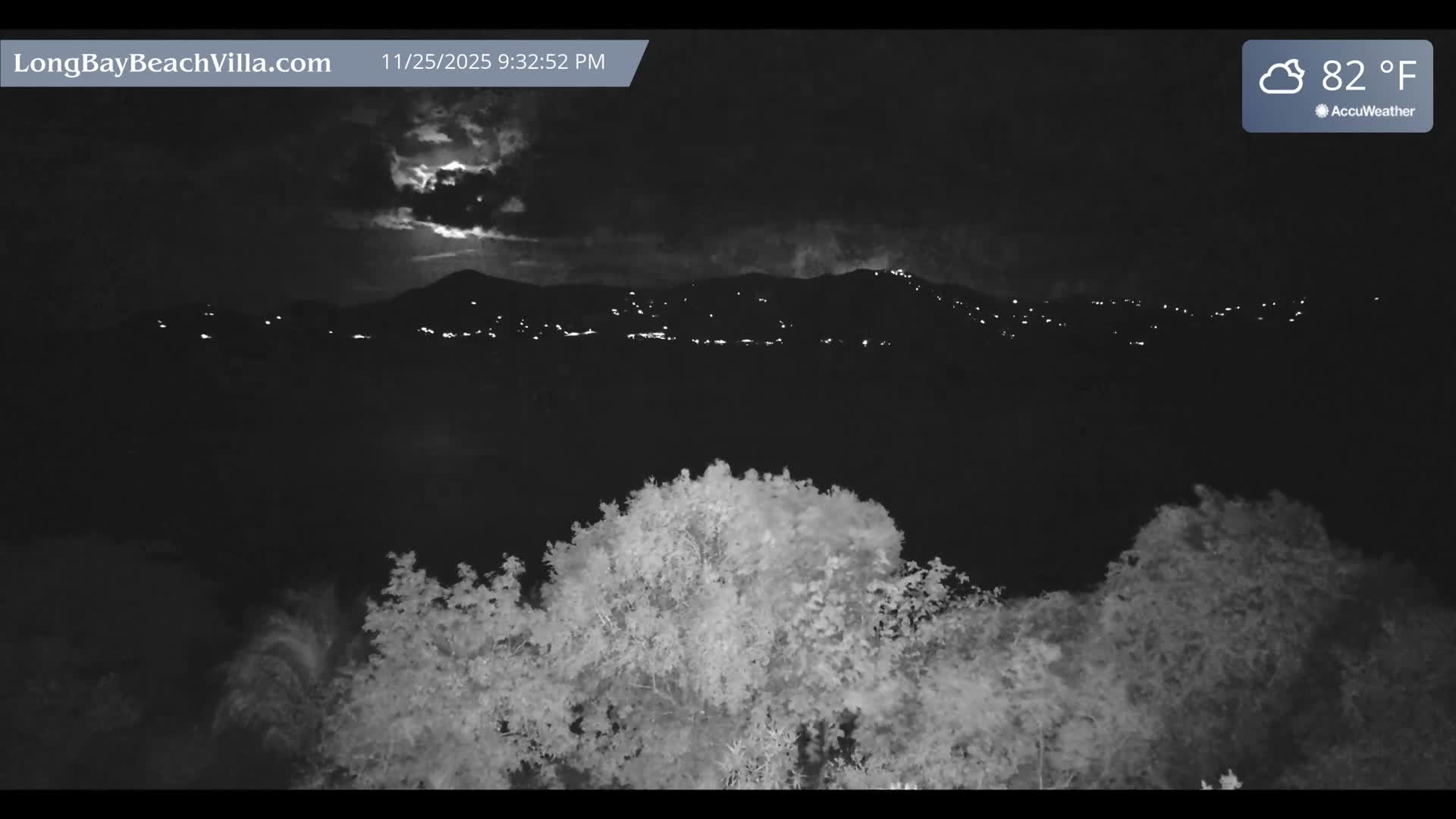 St. John, Long Bay Beach & Coral Bay Live Cam - East End , St. John, United States Virgin Islands, USA