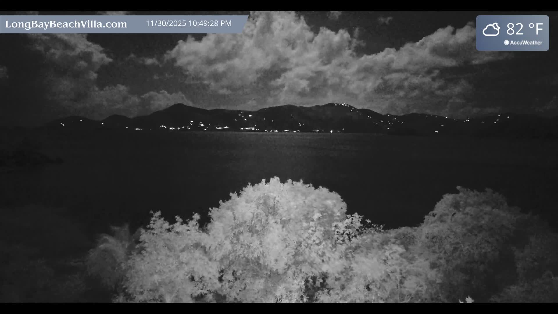 St. John, Long Bay Beach & Coral Bay Live Cam - East End , St. John, United States Virgin Islands, USA