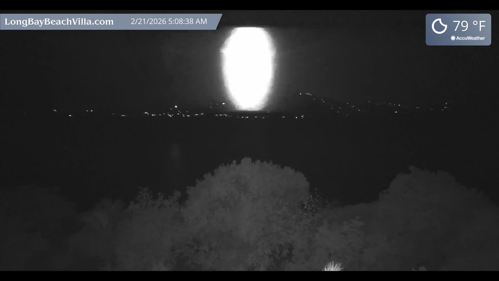 St. John, Long Bay Beach & Coral Bay Live Cam - East End , St. John, United States Virgin Islands, USA
