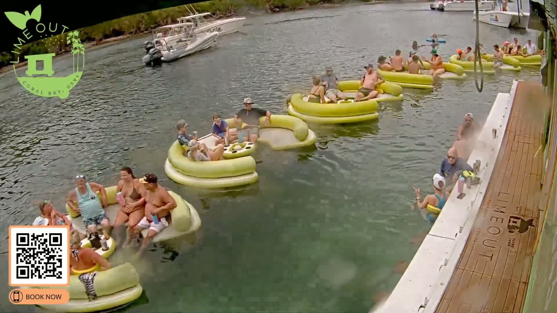 St. John,  Coral Bay Taco Boat  Live Cam - Eden, Coral Bay, St. John, United States Virgin Islands, USA