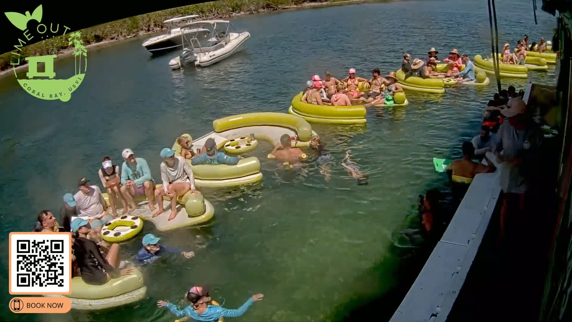 St. John,  Coral Bay Taco Boat  Live Cam - Eden, Coral Bay, St. John, United States Virgin Islands, USA