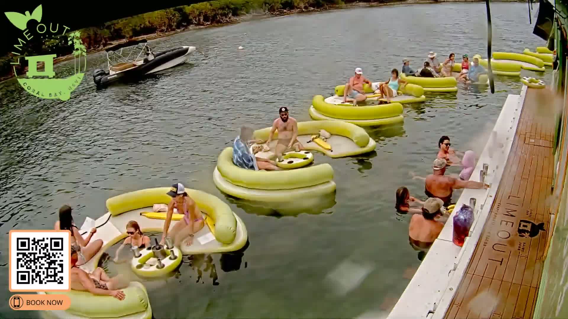 St. John,  Coral Bay Taco Boat  Live Cam - Eden, Coral Bay, St. John, United States Virgin Islands, USA