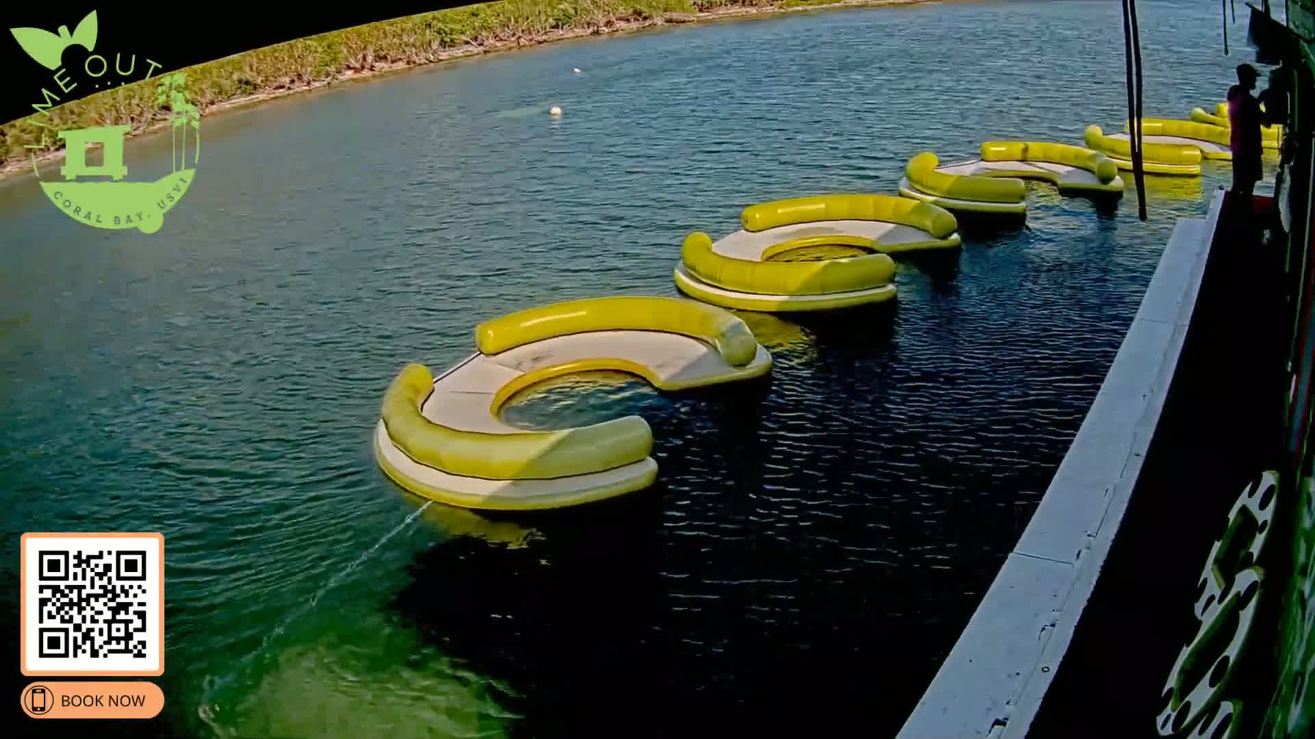 St. John,  Coral Bay Taco Boat  Live Cam - Eden, Coral Bay, St. John, United States Virgin Islands, USA