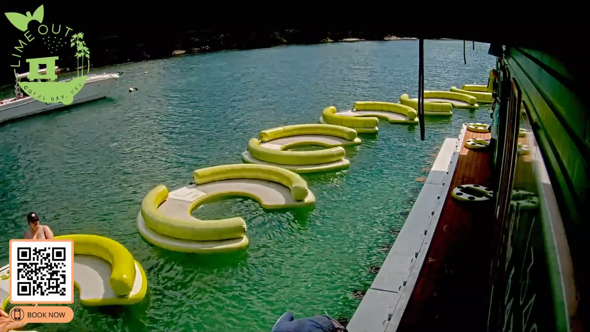 St. John,  Coral Bay Taco Boat  Live Cam - Eden, Coral Bay, St. John, United States Virgin Islands, USA