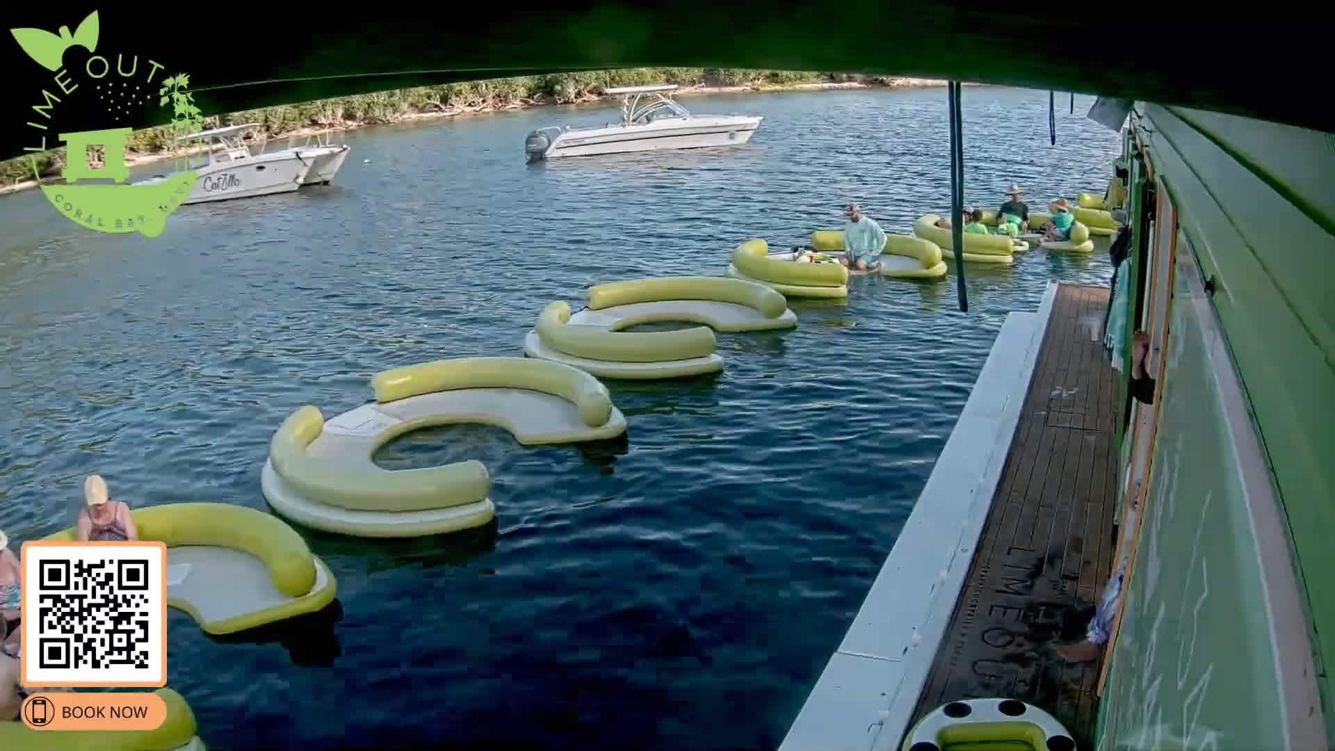 St. John,  Coral Bay Taco Boat  Live Cam - Eden, Coral Bay, St. John, United States Virgin Islands, USA