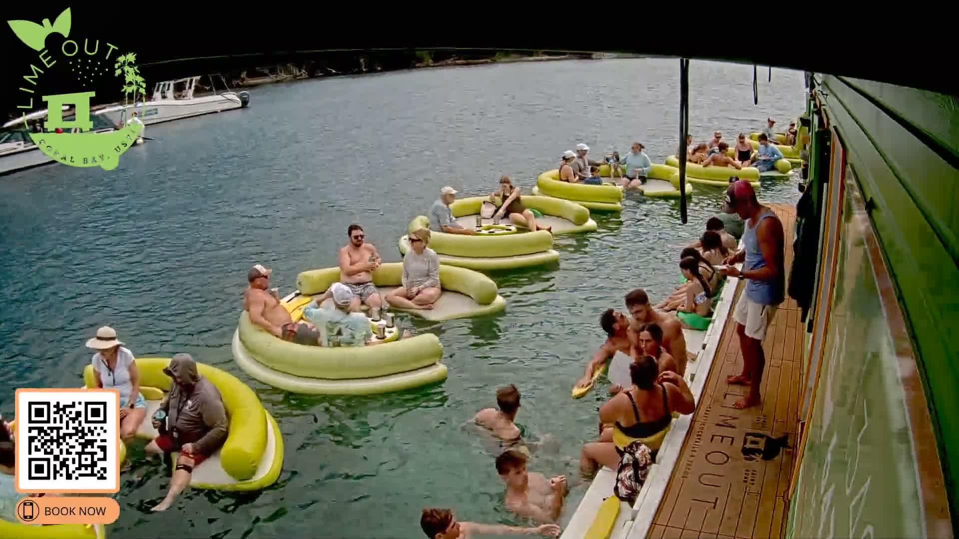 St. John,  Coral Bay Taco Boat  Live Cam - Eden, Coral Bay, St. John, United States Virgin Islands, USA