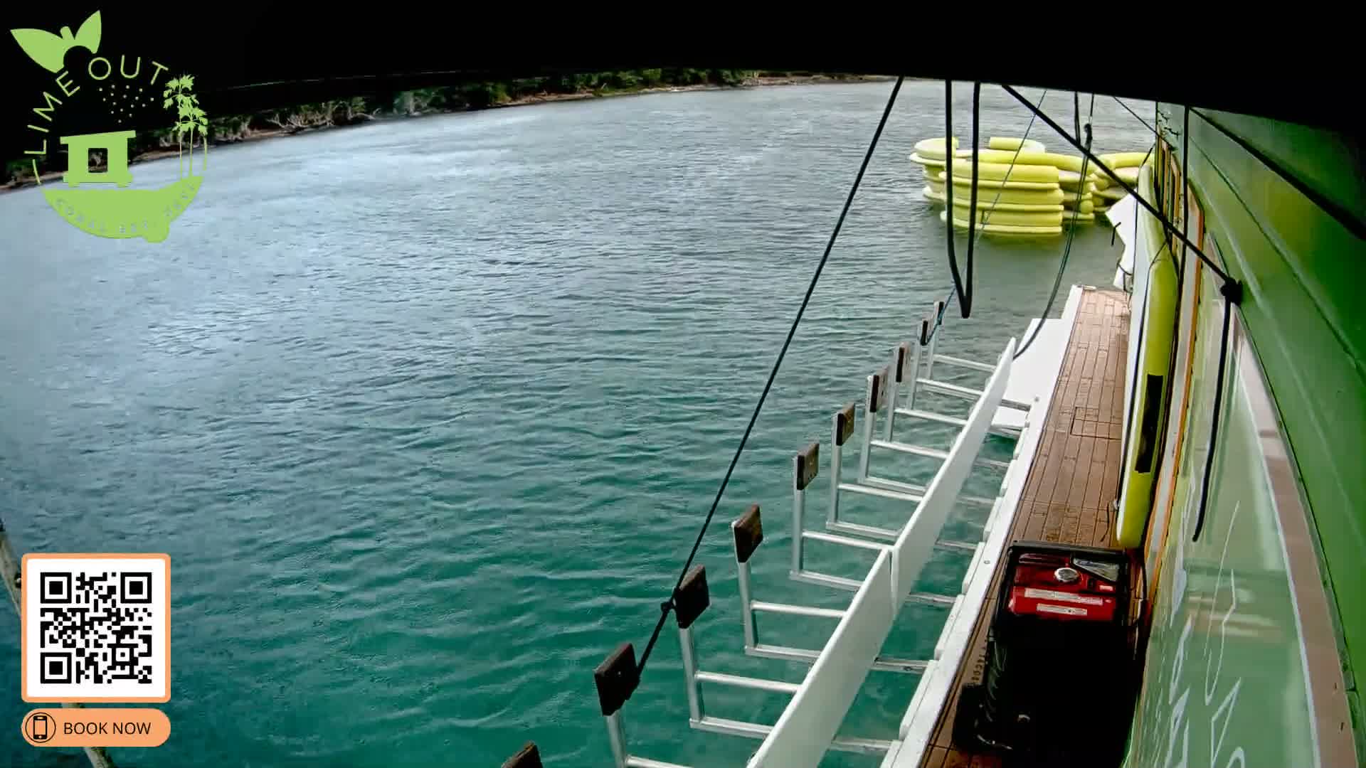 St. John,  Coral Bay Taco Boat  Live Cam - Eden, Coral Bay, St. John, United States Virgin Islands, USA
